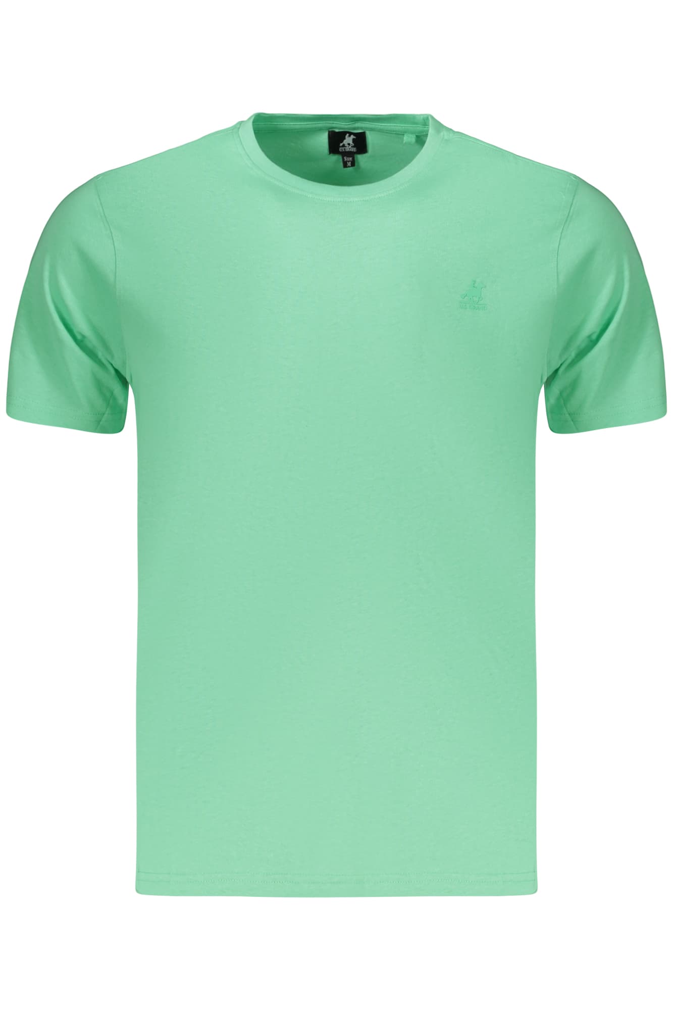 Мъжка тениска с къс ръкав US GRAND в зелено - U.S. GRAND