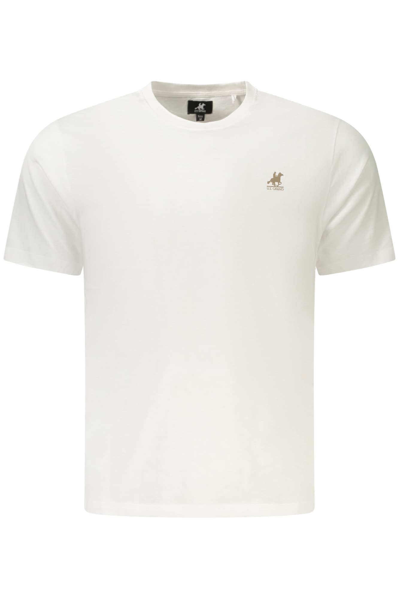 МЪЖКА ТЕНИСКА С КЪС РЪКАВ US GRAND, БЯЛА - U.S. GRAND