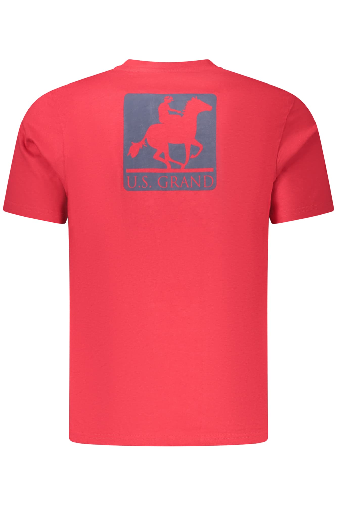 Мъжка тениска с къс ръкав US GRAND, червена - U.S. GRAND