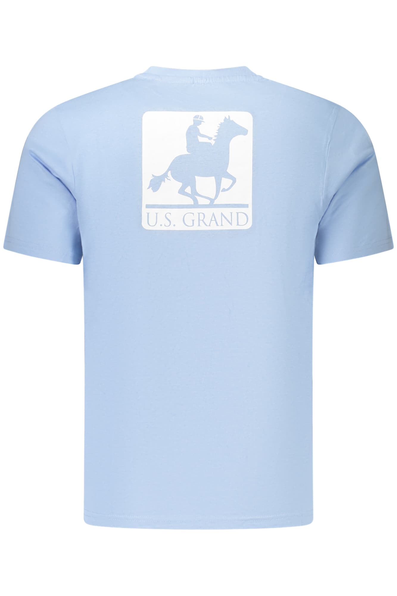 МЪЖКА ТЕНИСКА С КЪС РЪКАВ US GRAND, СИНЯ - U.S. GRAND