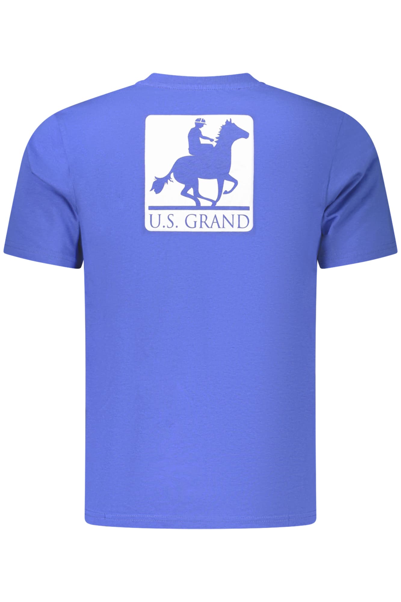 МЪЖКА ТЕНИСКА С КЪС РЪКАВ US GRAND, СИНЯ - U.S. GRAND