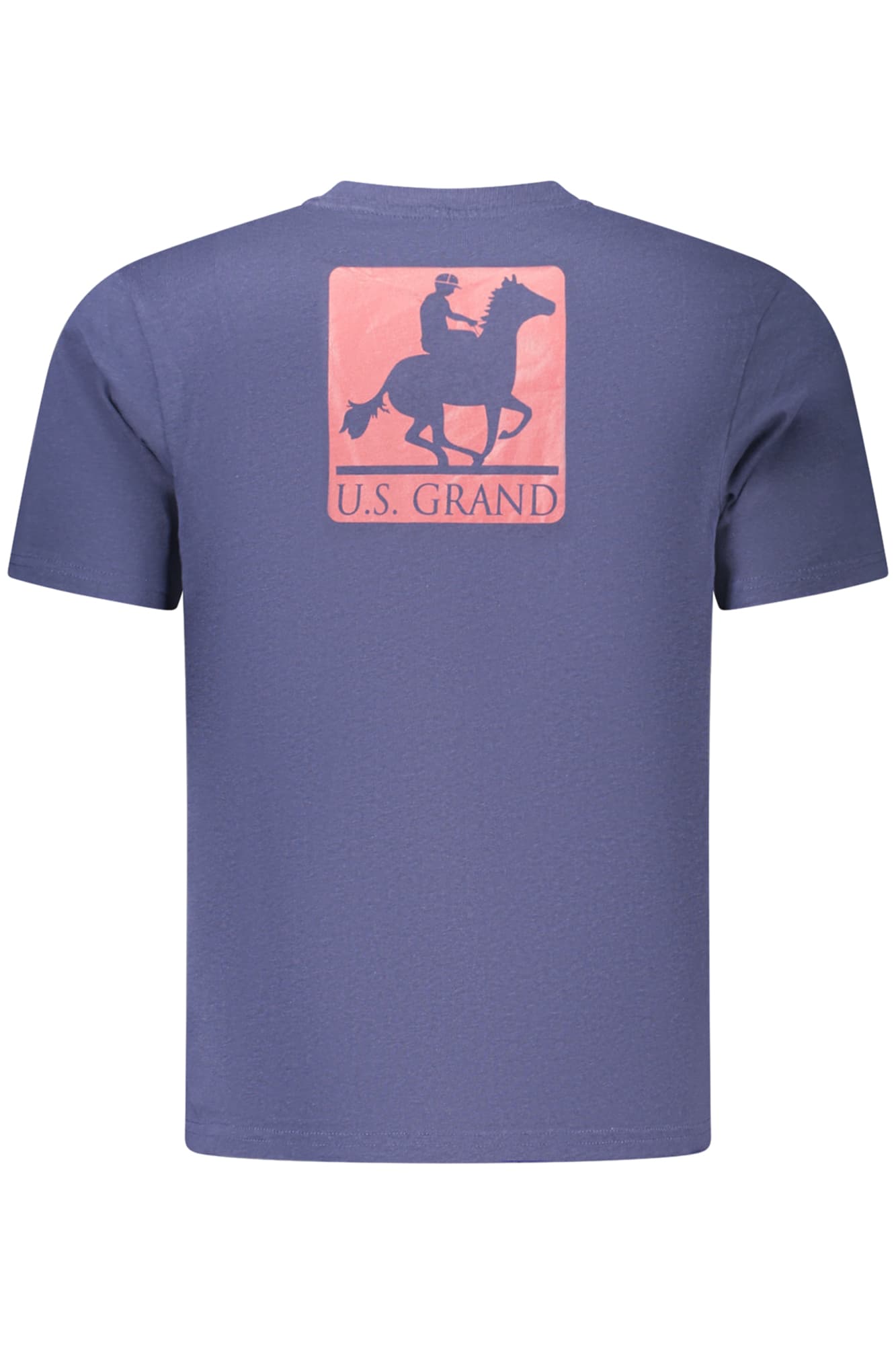 МЪЖКА ТЕНИСКА С КЪС РЪКАВ US GRAND, СИНЯ - U.S. GRAND