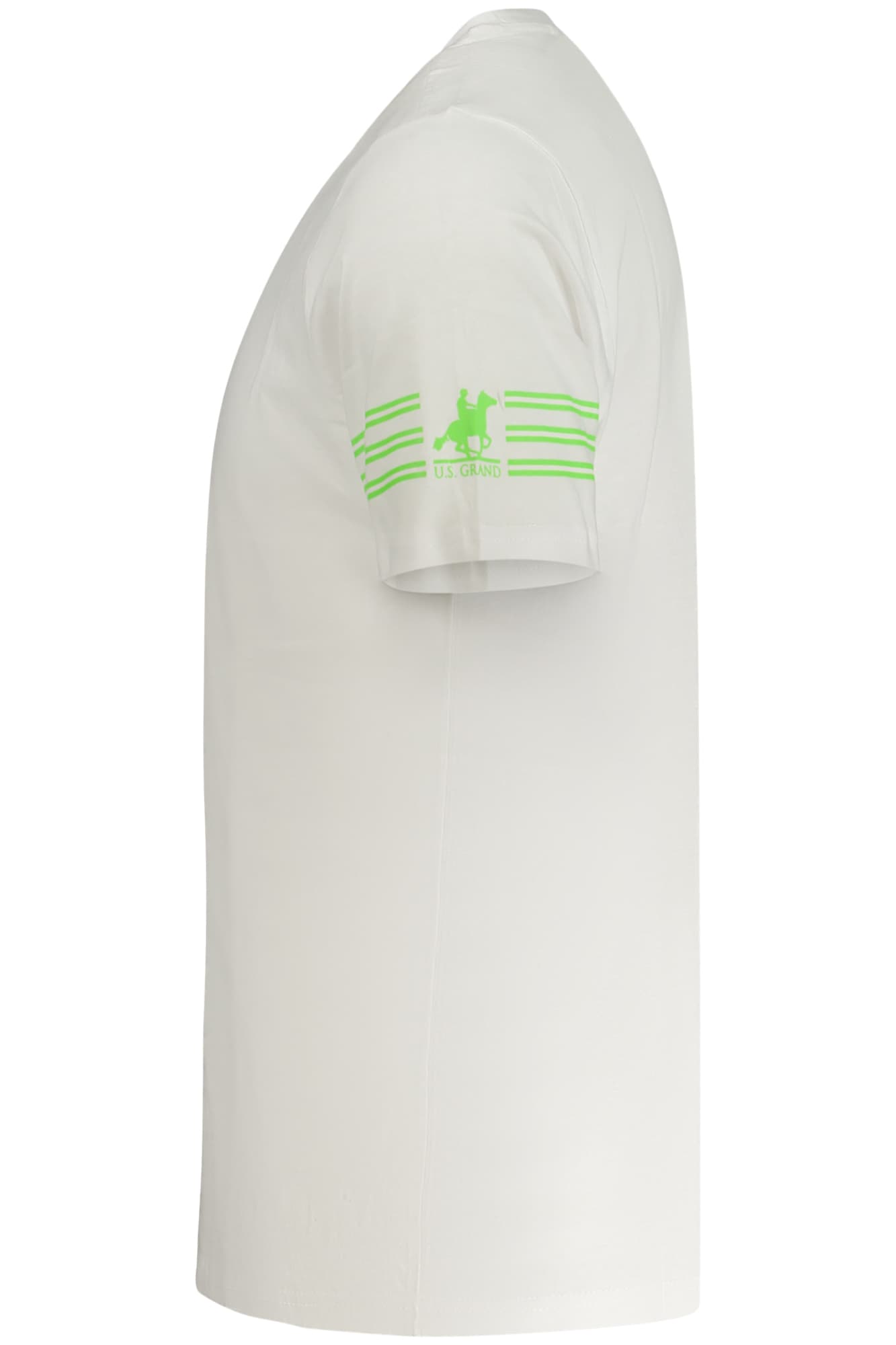 МЪЖКА ТЕНИСКА С КЪС РЪКАВ US GRAND, БЯЛА - U.S. GRAND