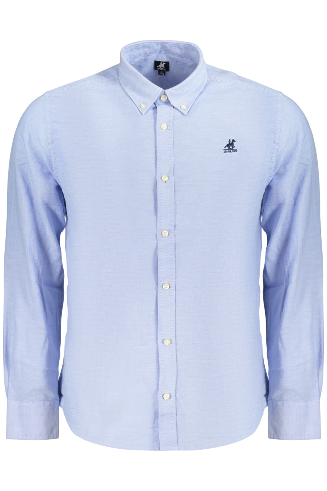 МЪЖКА РИЗА С ДЪЛЪГ РЪКАВ US GRAND, СИНЯ - U.S. GRAND
