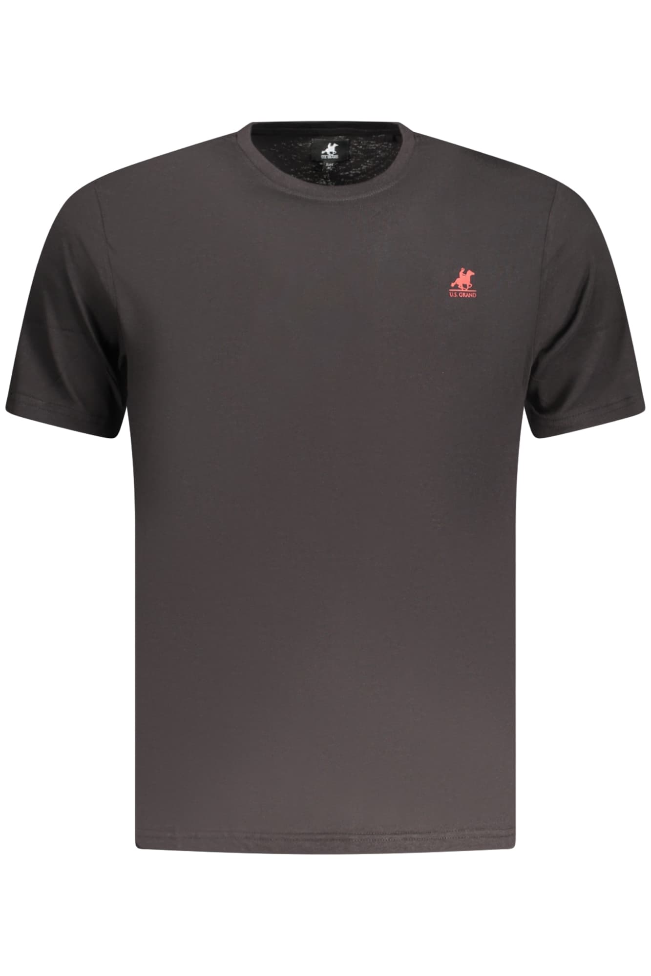 Мъжка черна тениска с къс ръкав US GRAND - U.S. GRAND
