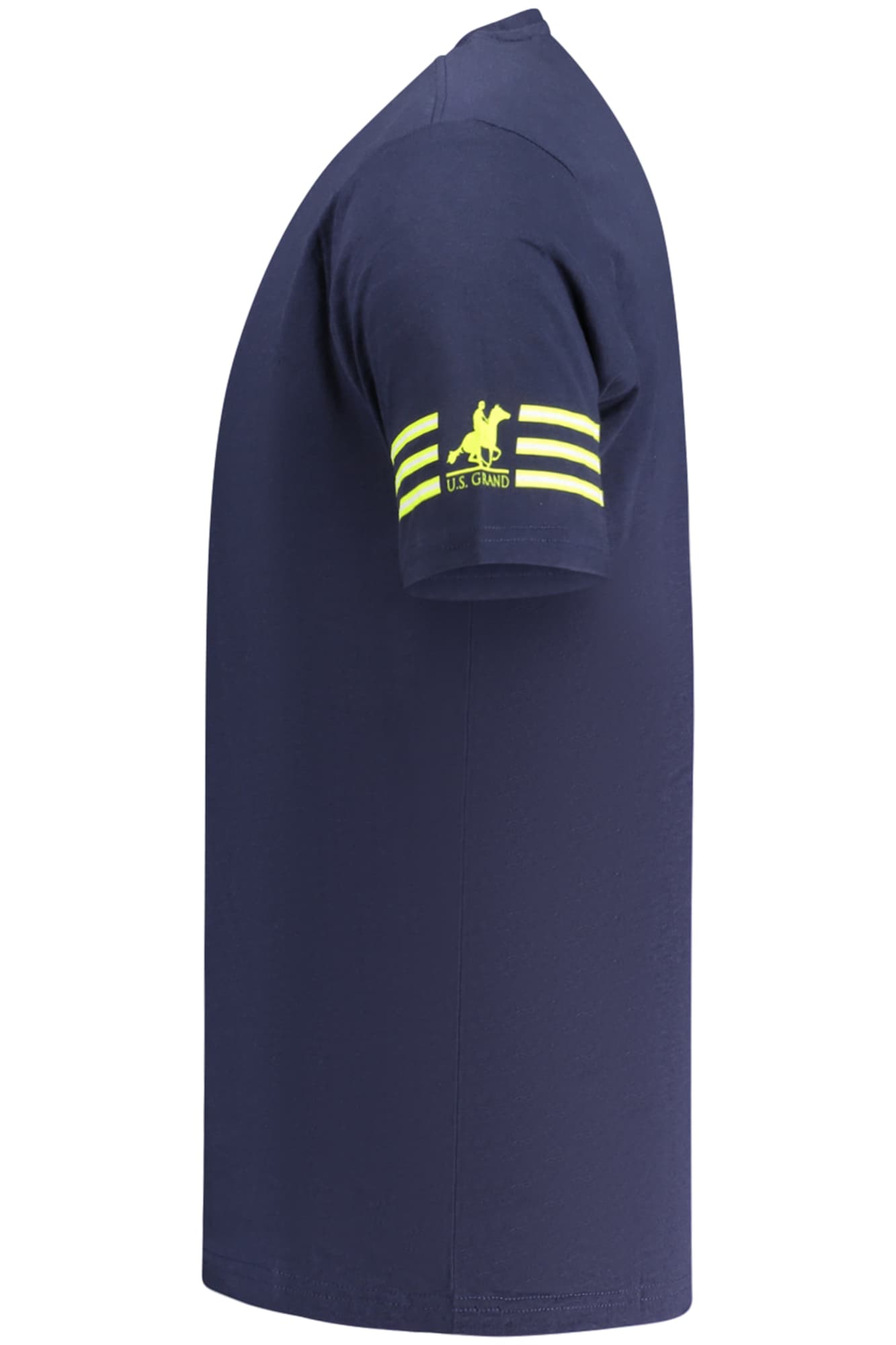 МЪЖКА ТЕНИСКА С КЪС РЪКАВ US GRAND, СИНЯ - U.S. GRAND