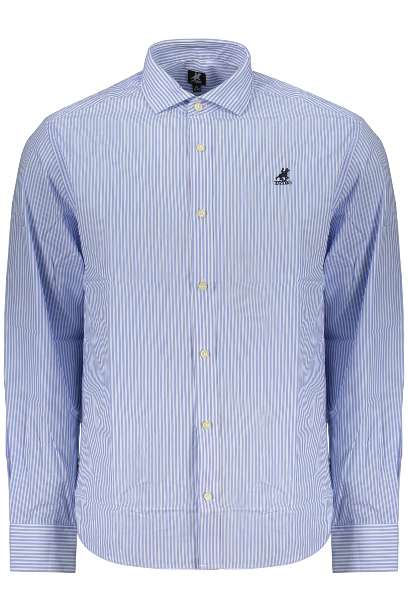 МЪЖКА РИЗА С ДЪЛЪГ РЪКАВ US GRAND, СИНЯ - U.S. GRAND