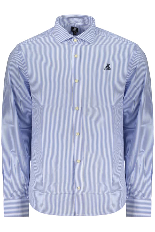 МЪЖКА РИЗА С ДЪЛЪГ РЪКАВ US GRAND, СИНЯ