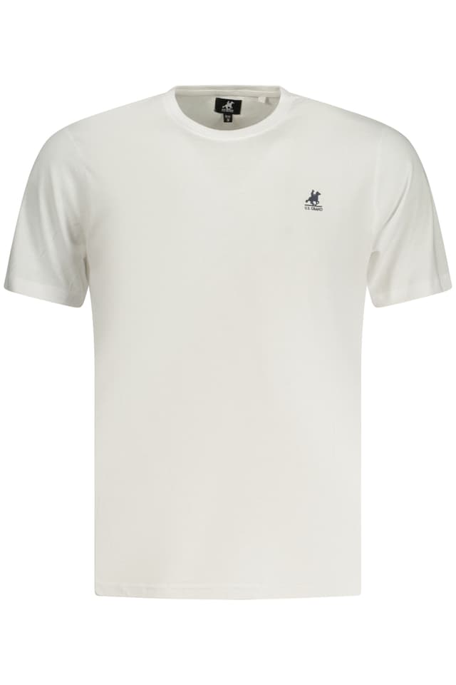 МЪЖКА ТЕНИСКА С КЪС РЪКАВ US GRAND, БЯЛА