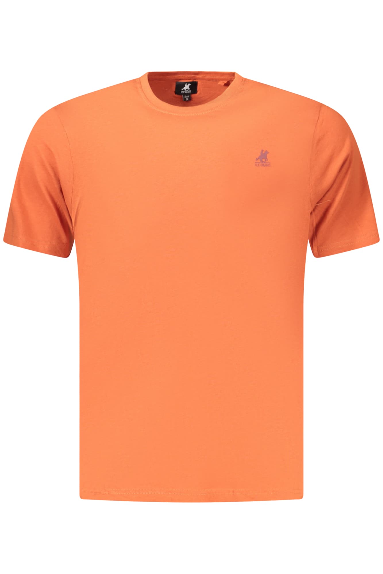 МЪЖКА ТЕНИСКА С КЪС РЪКАВ US GRAND, ОРАНЖЕВА - U.S. GRAND