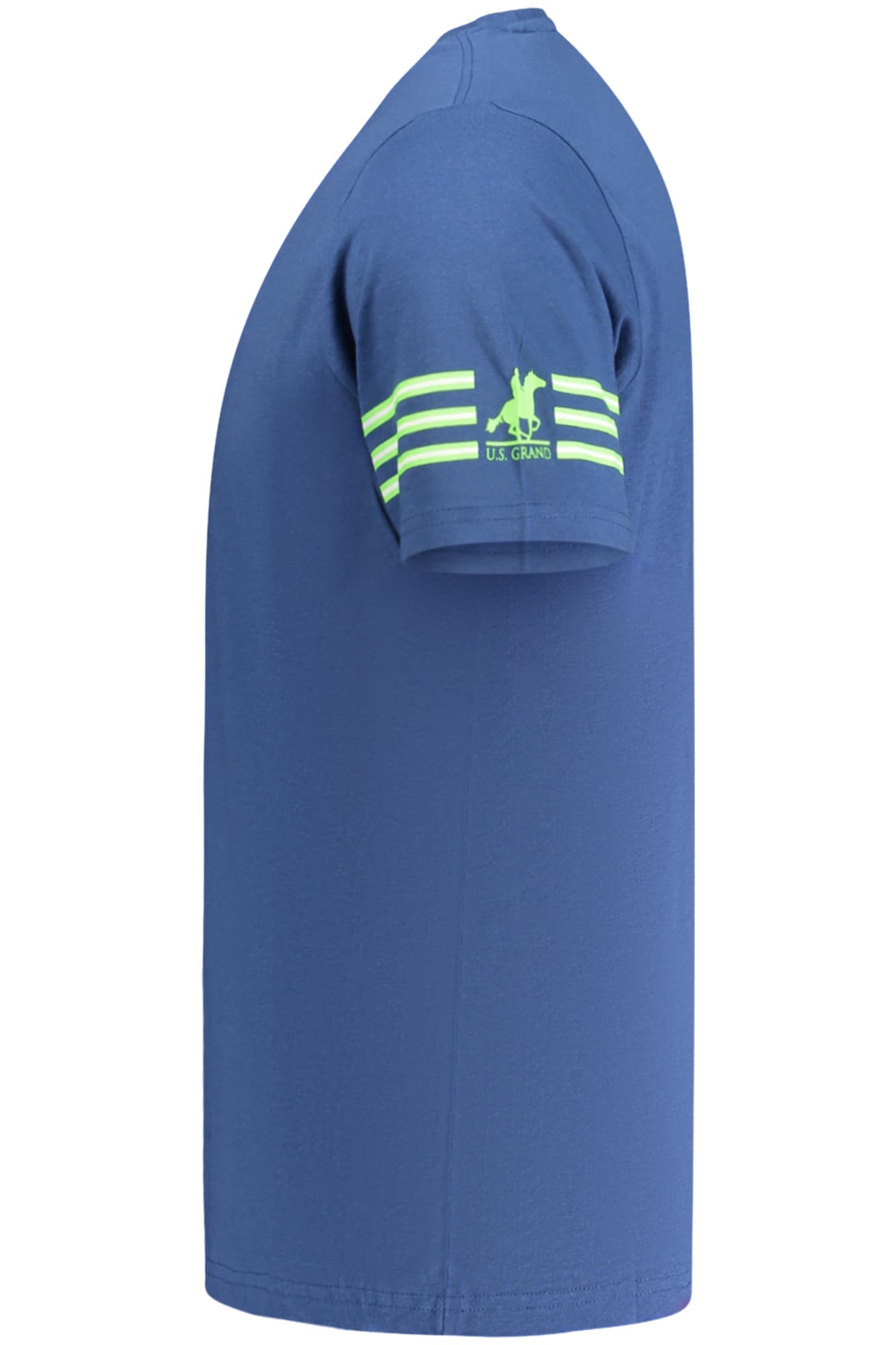 МЪЖКА ТЕНИСКА С КЪС РЪКАВ US GRAND, СИНЯ - U.S. GRAND