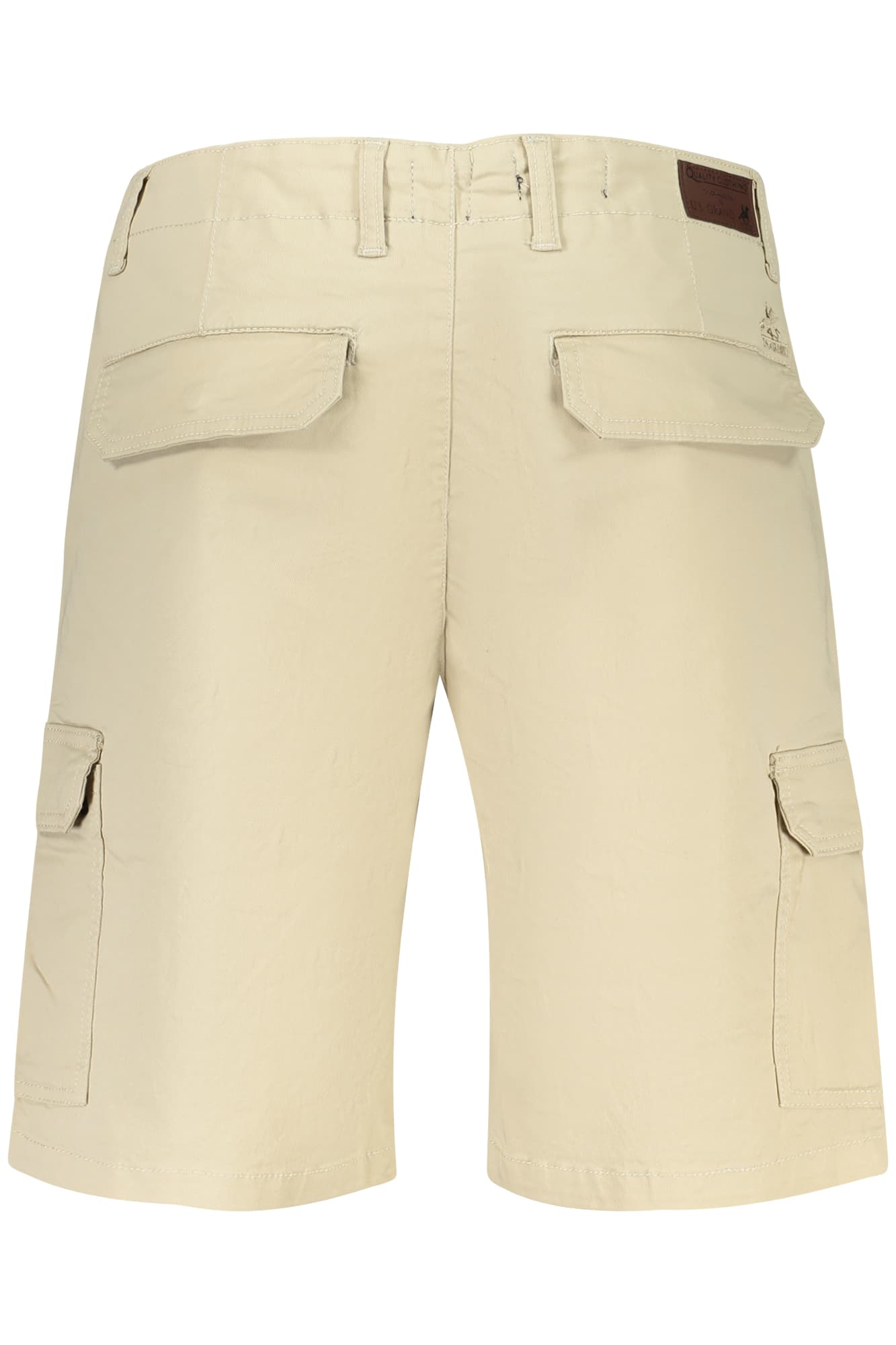 Мъжки къси панталони US GRAND в бежов цвят - U.S. GRAND