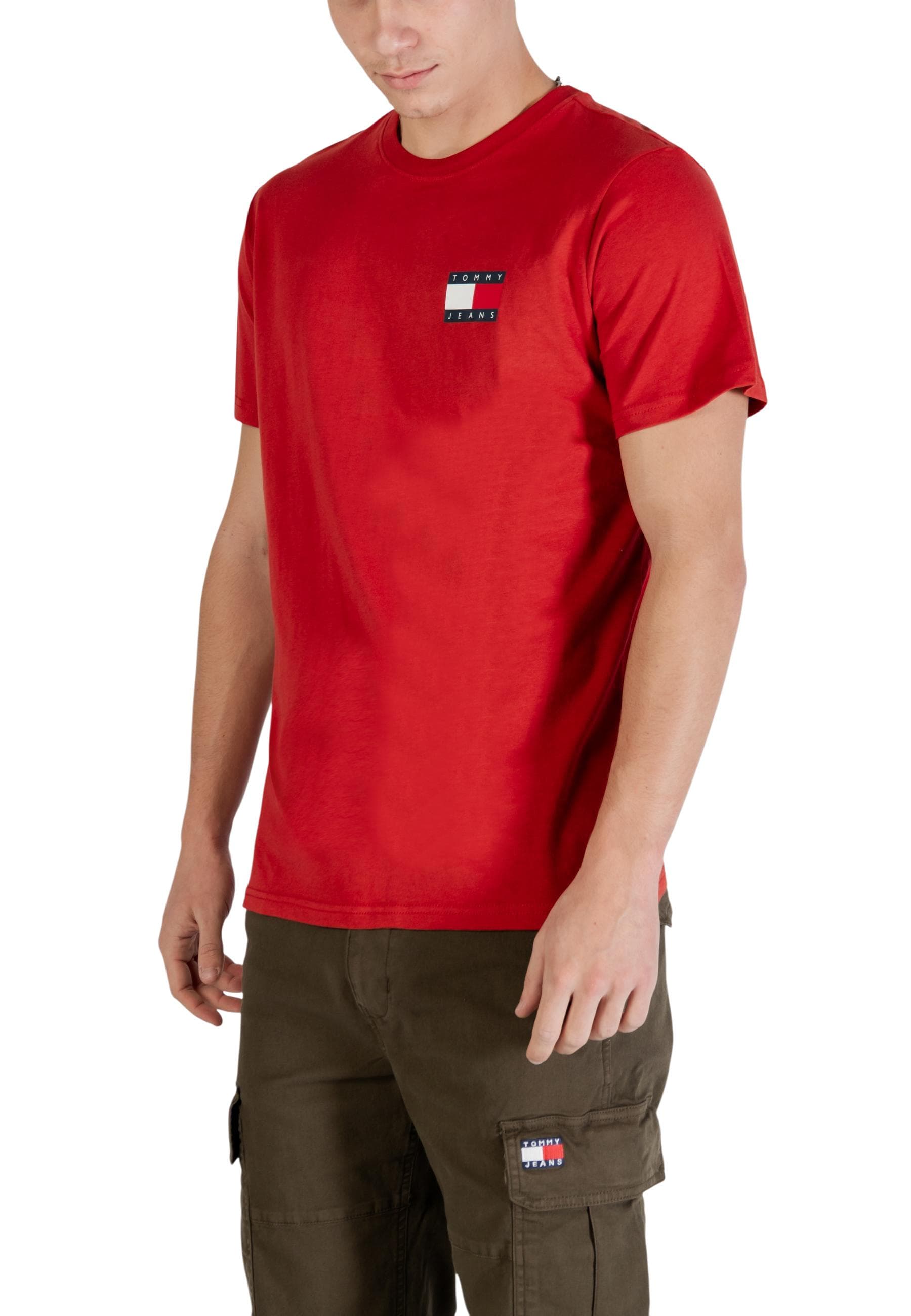 Tommy Hilfiger Jeans T-Shirt Uomo - Tommy Hilfiger Jeans