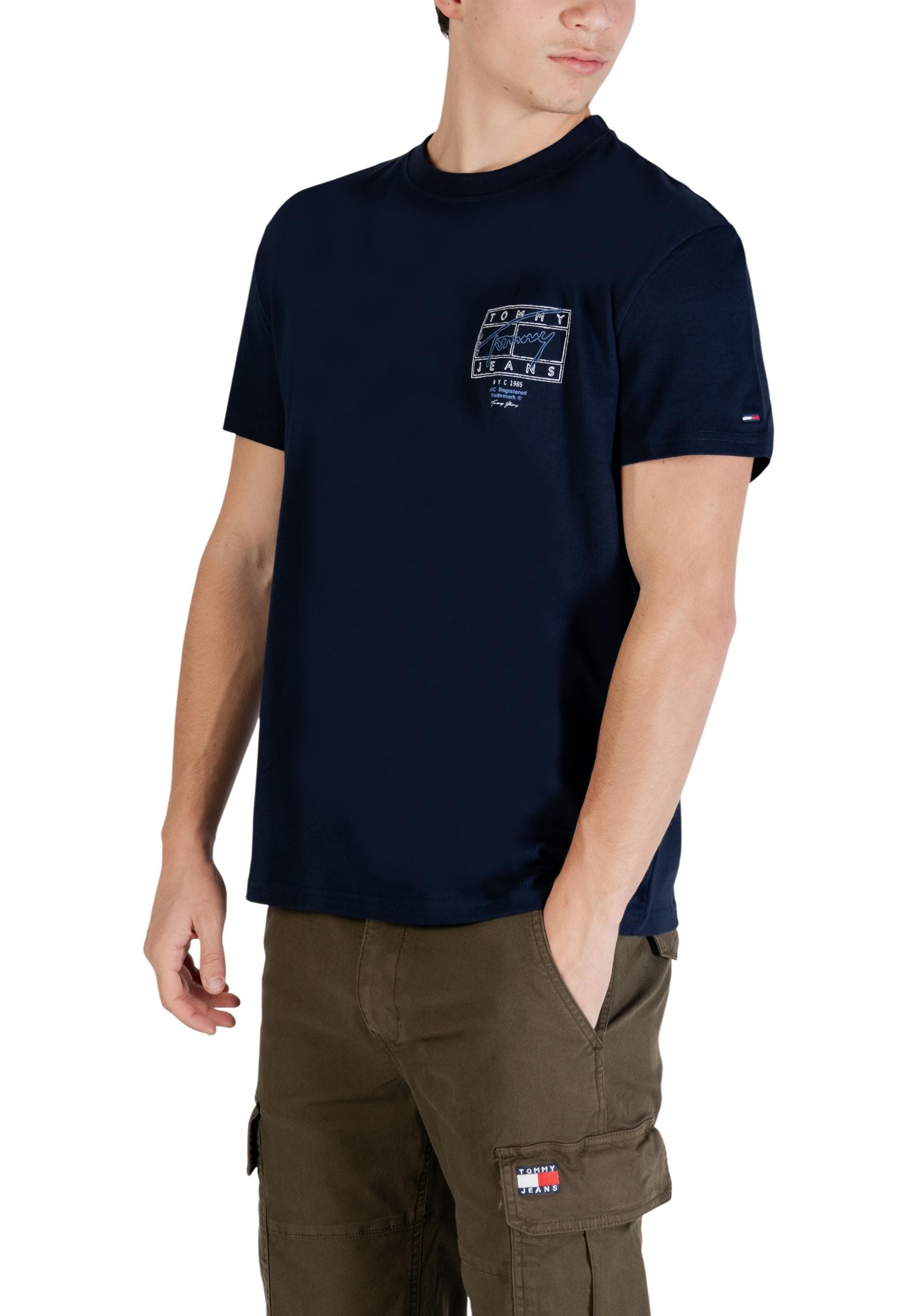 Tommy Hilfiger Jeans T-Shirt Uomo - Tommy Hilfiger Jeans