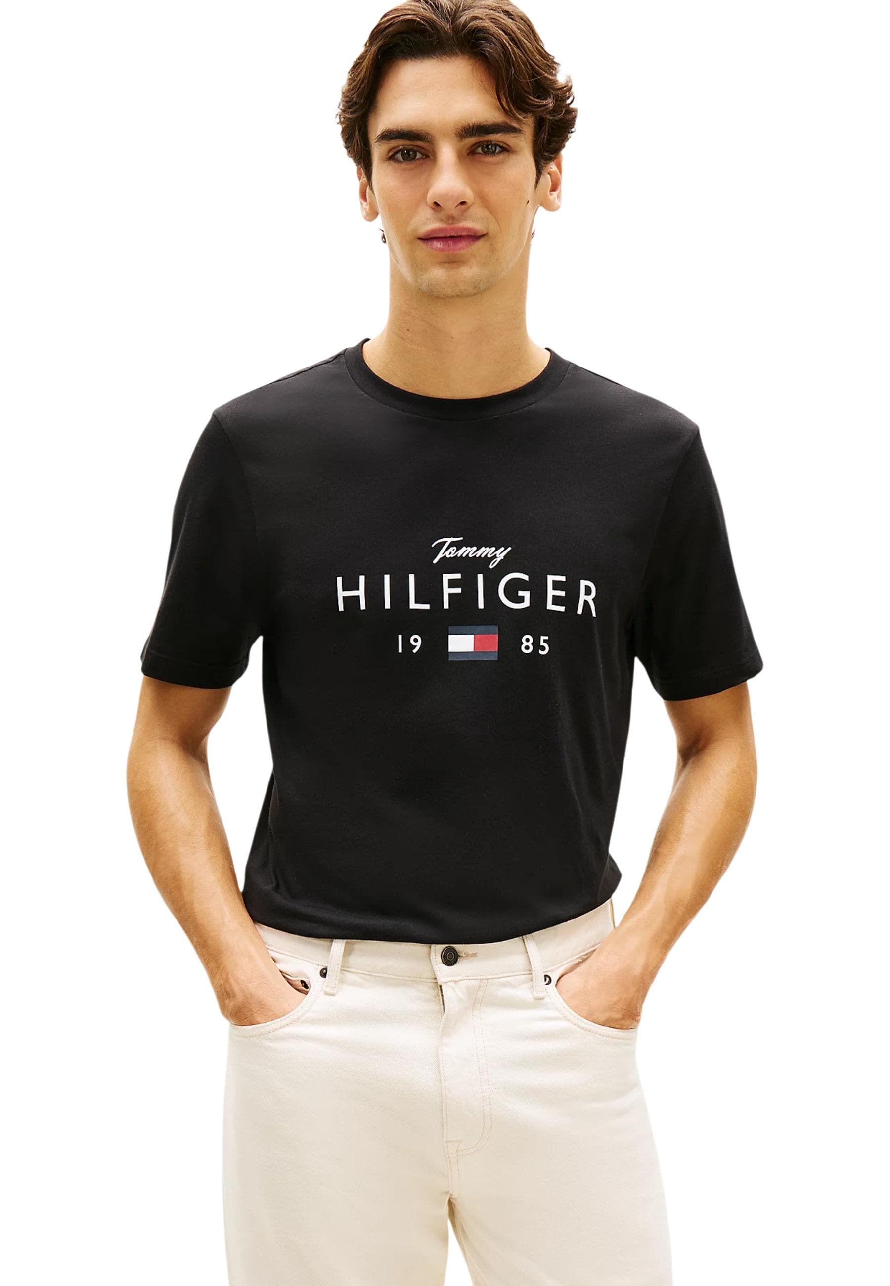 Tommy Hilfiger Jeans T-Shirt Uomo - Tommy Hilfiger Jeans