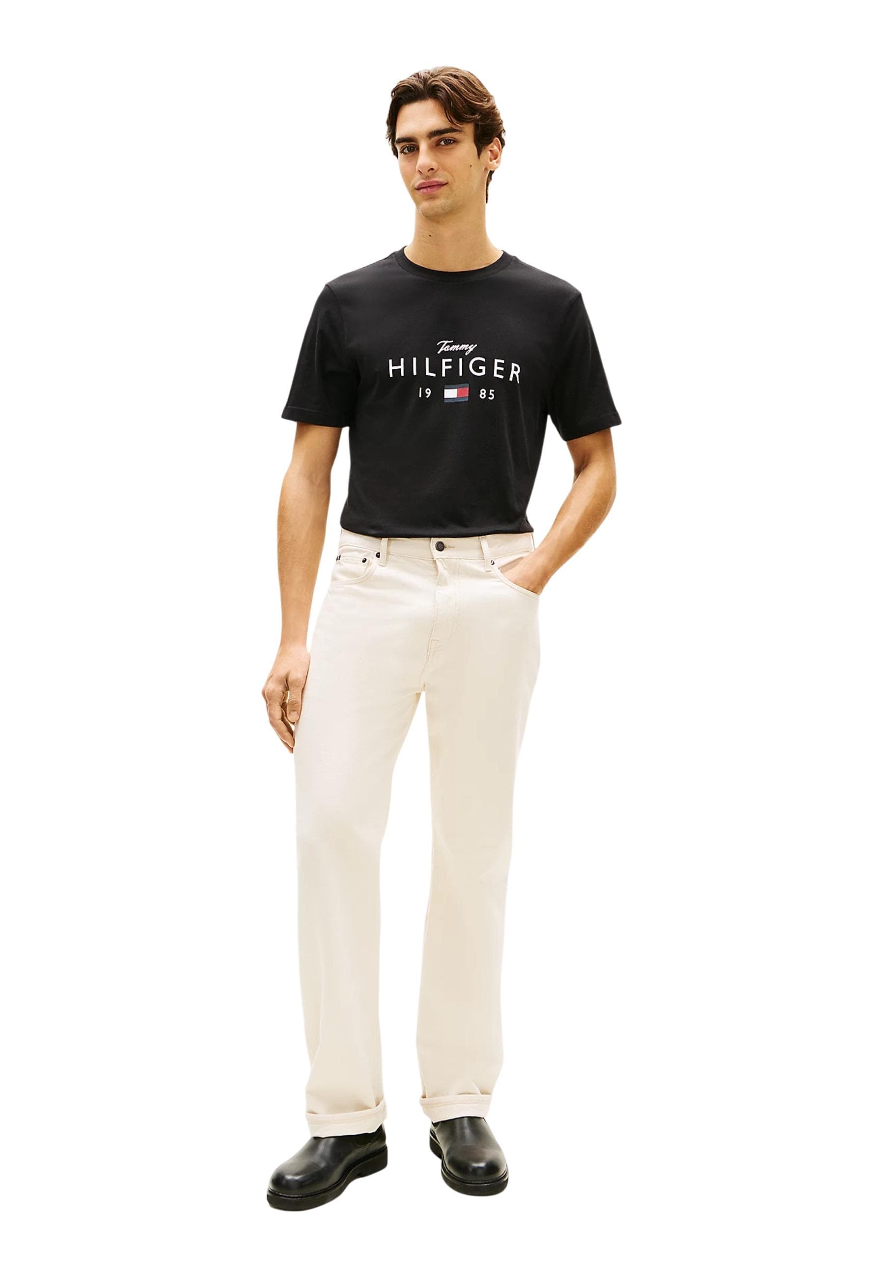 Tommy Hilfiger Jeans T-Shirt Uomo - Tommy Hilfiger Jeans
