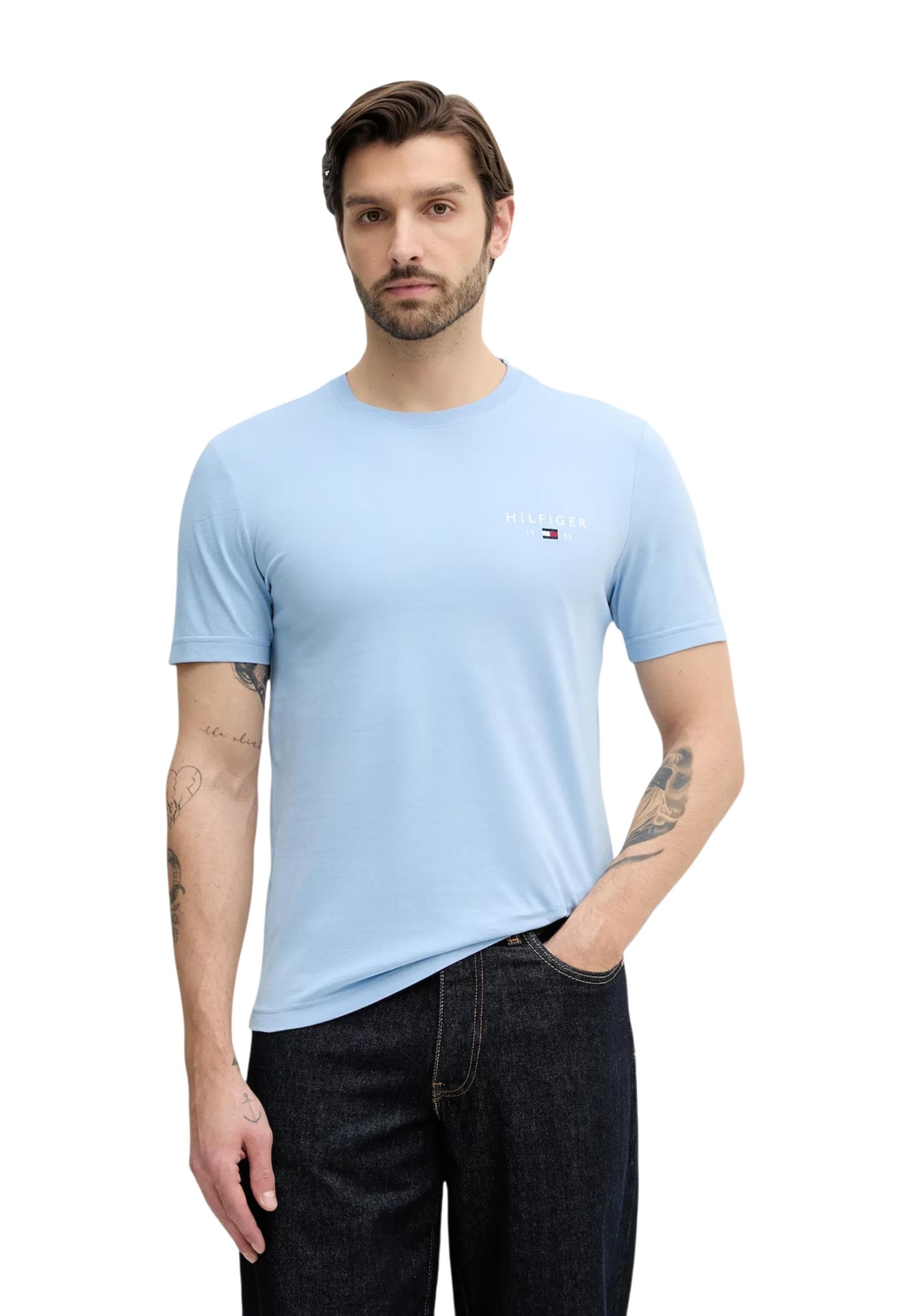 Tommy Hilfiger Jeans T-Shirt Uomo - Tommy Hilfiger Jeans