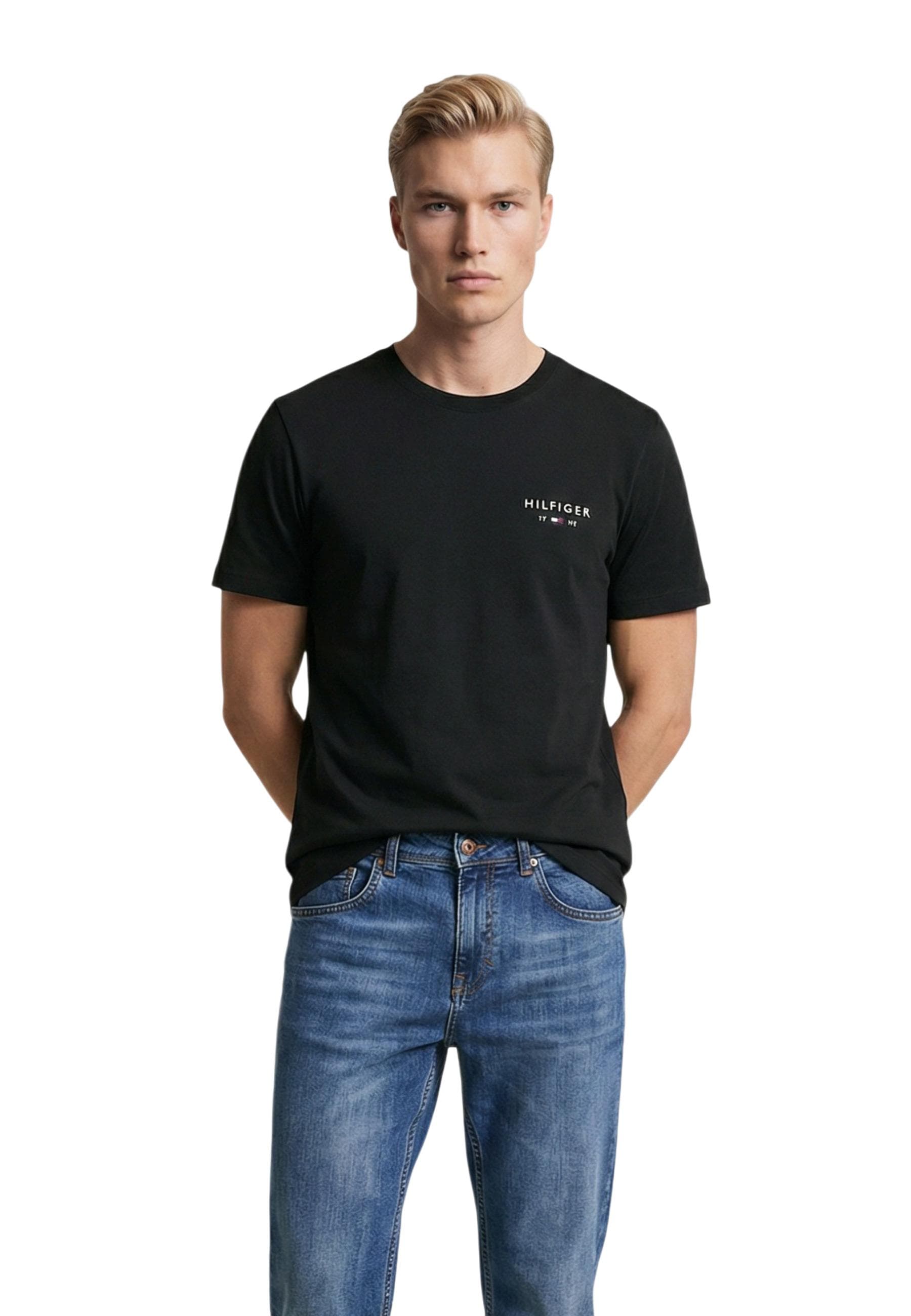 Tommy Hilfiger Jeans T-Shirt Uomo - Tommy Hilfiger Jeans