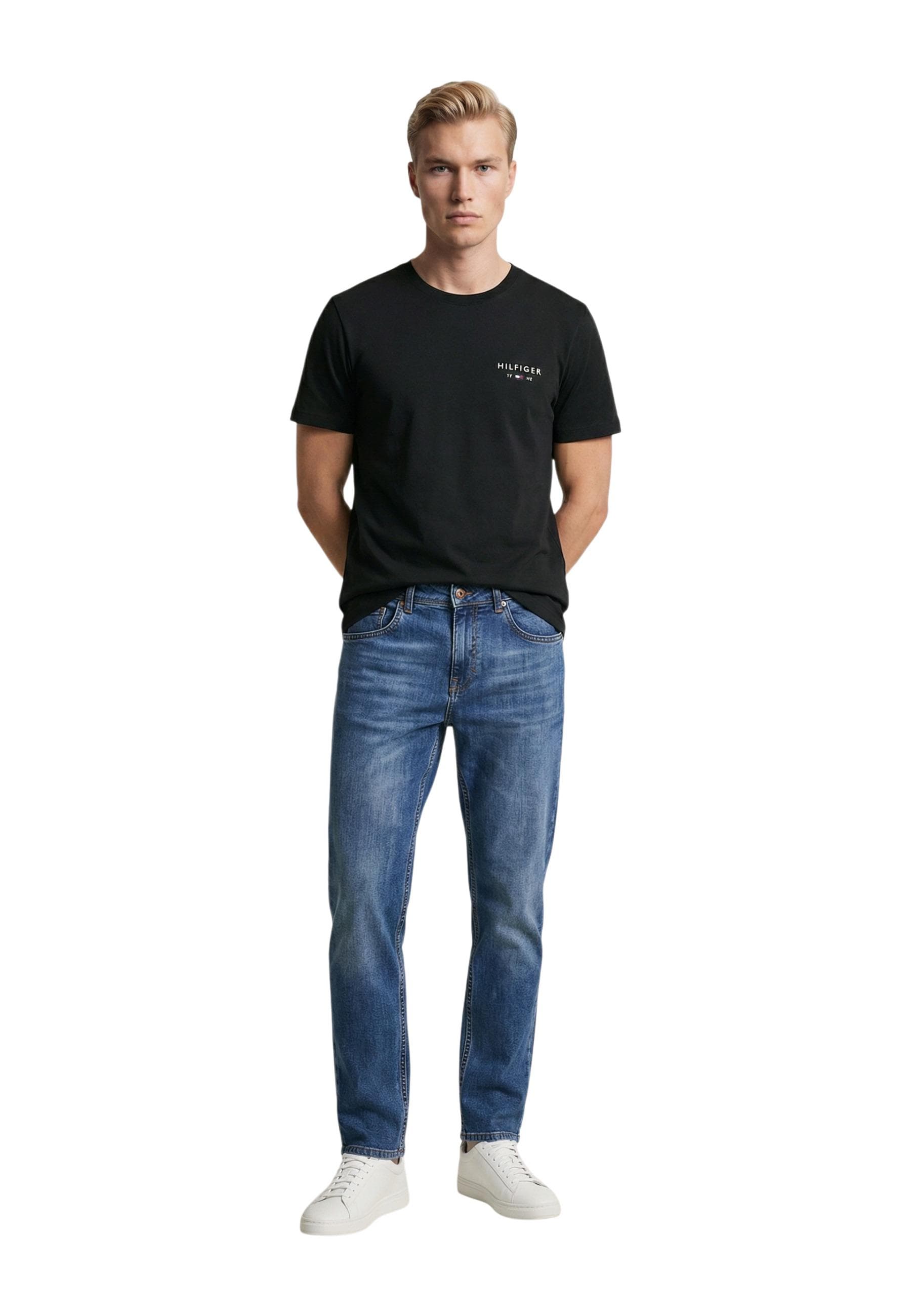 Tommy Hilfiger Jeans T-Shirt Uomo - Tommy Hilfiger Jeans