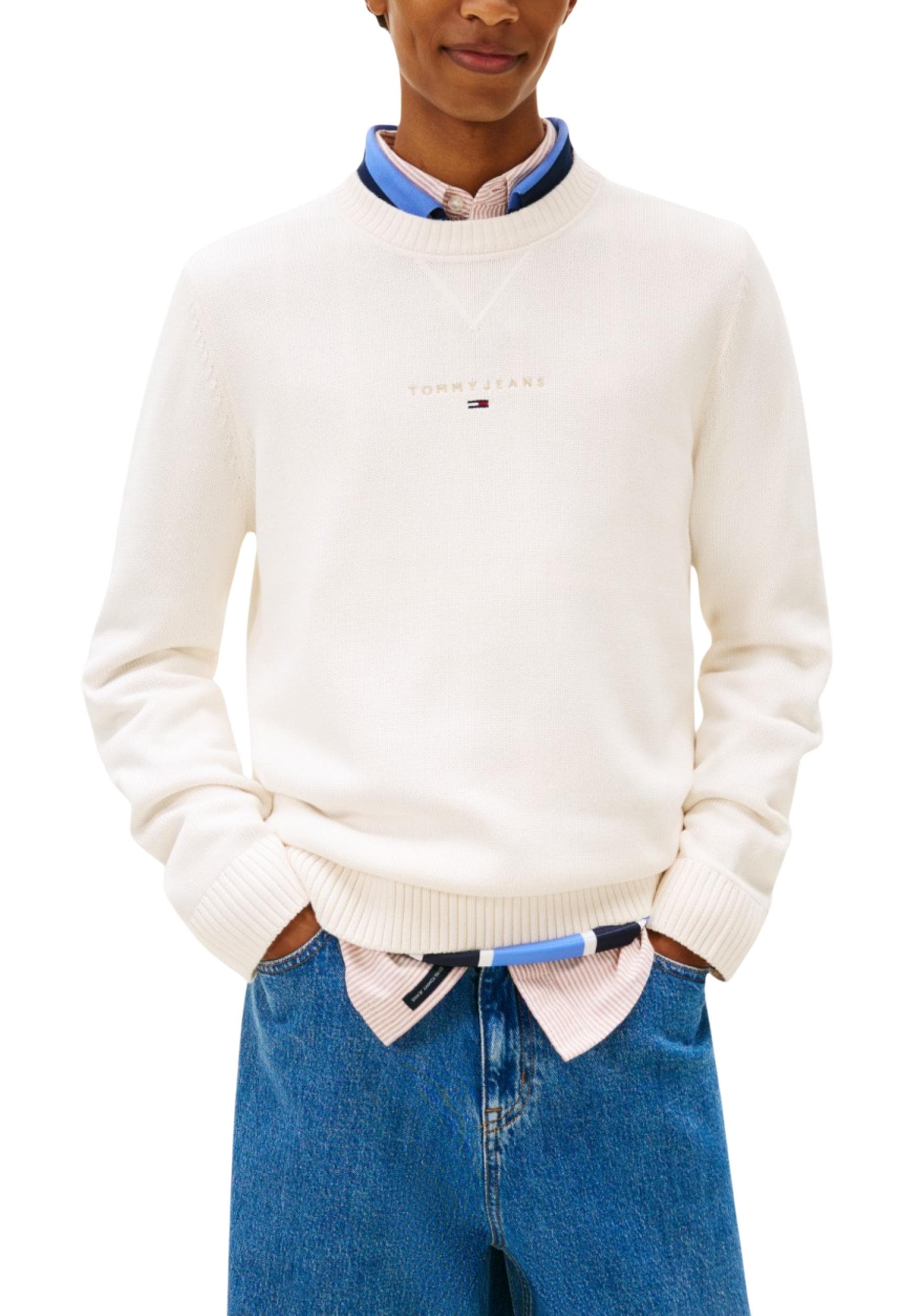 Tommy Hilfiger Jeans Maglia Uomo - Tommy Hilfiger Jeans