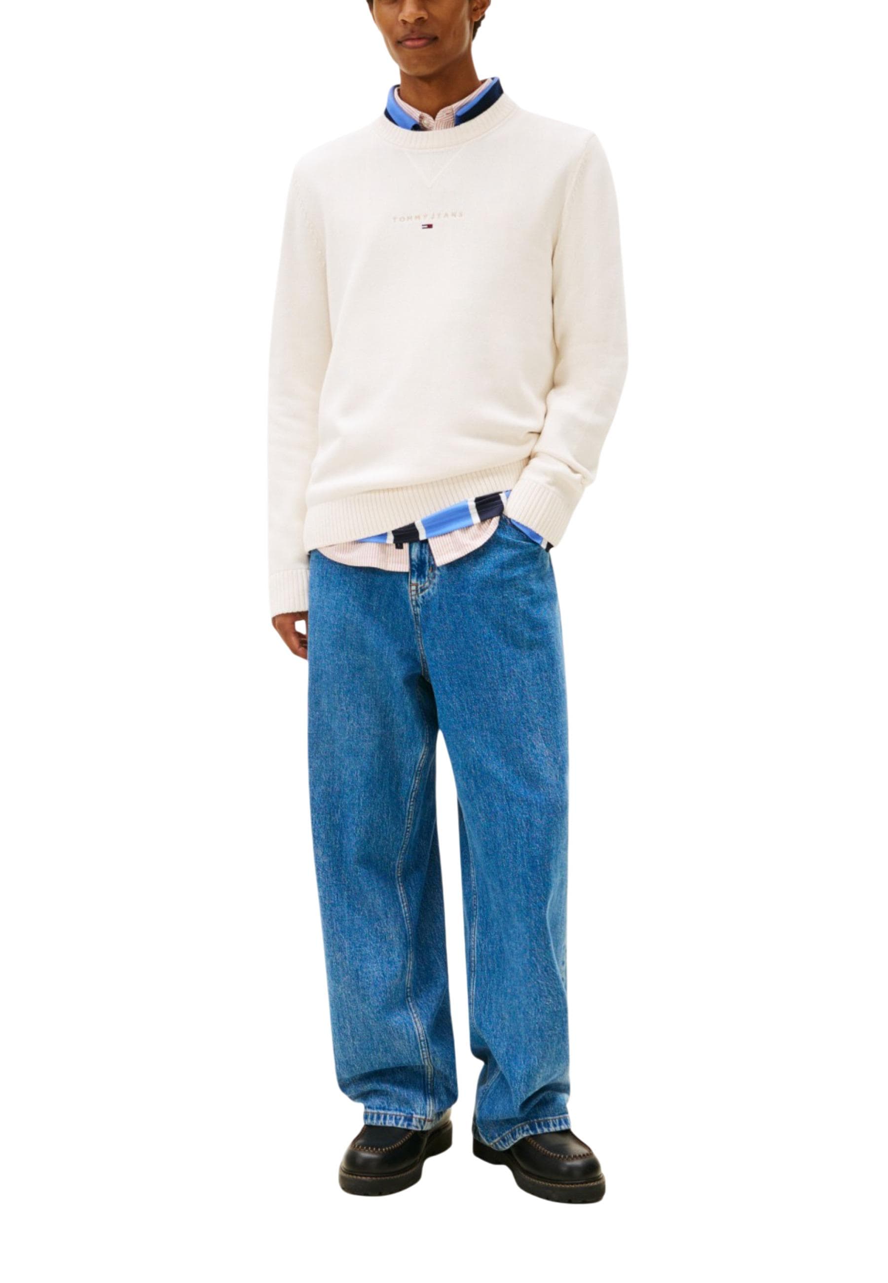 Tommy Hilfiger Jeans Maglia Uomo - Tommy Hilfiger Jeans