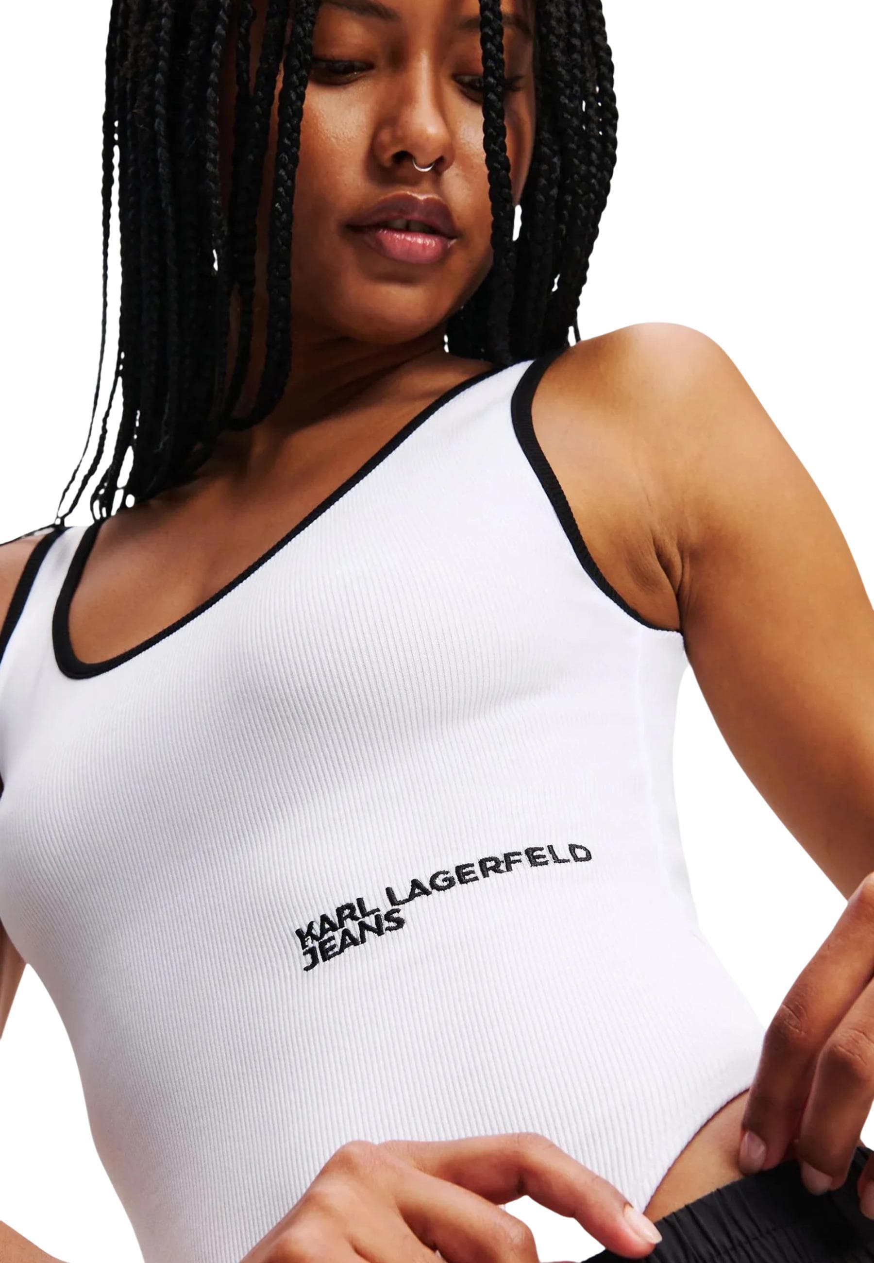 Karl Lagerfeld Jeans Canotta Donna - Karl Lagerfeld Jeans