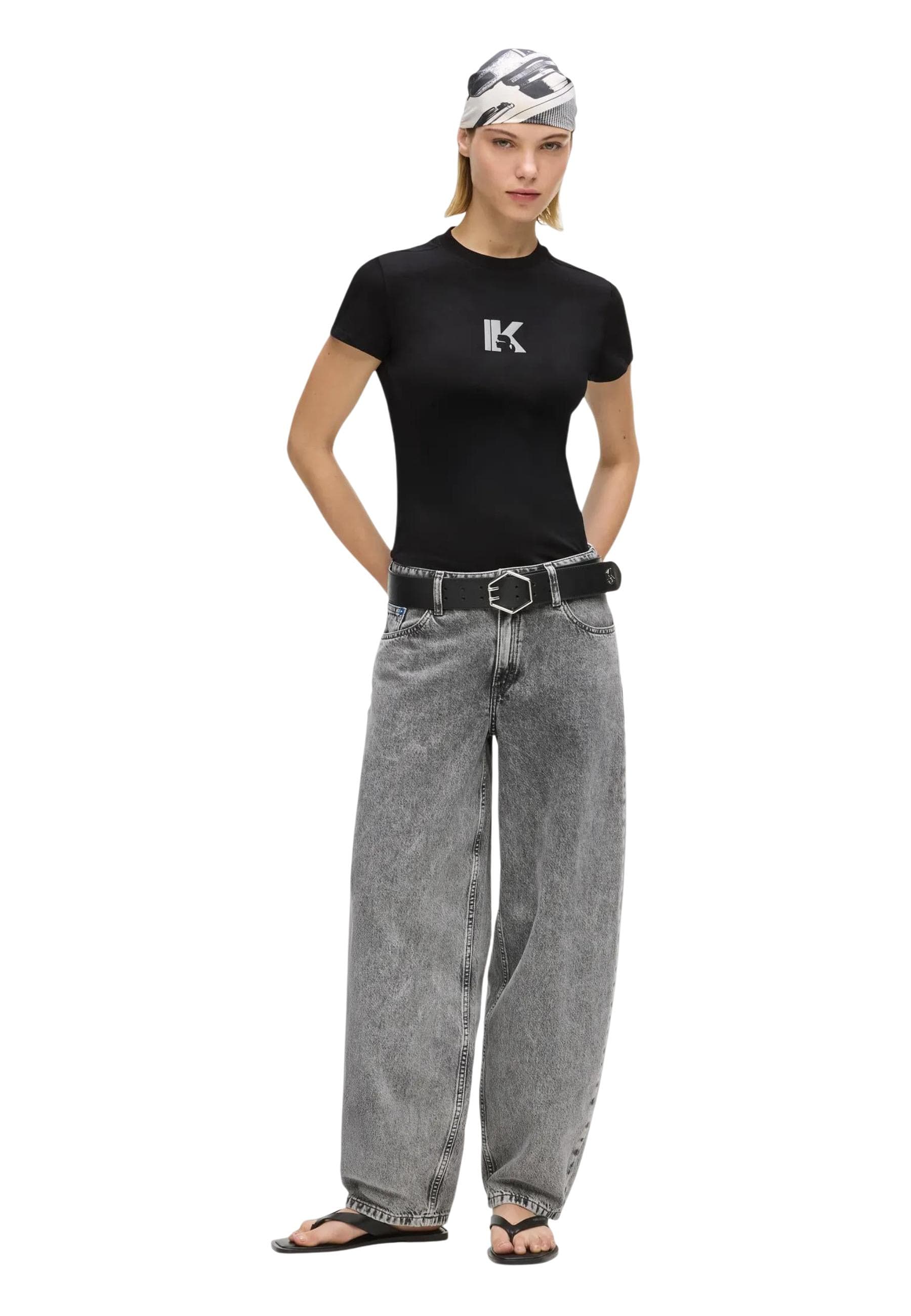 Karl Lagerfeld Jeans T-Shirt Donna - Karl Lagerfeld Jeans