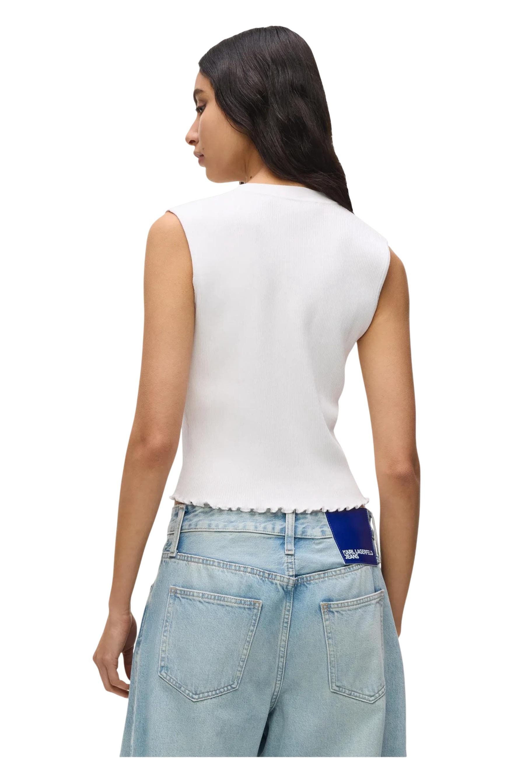 Karl Lagerfeld Jeans Canotta Donna - Karl Lagerfeld Jeans