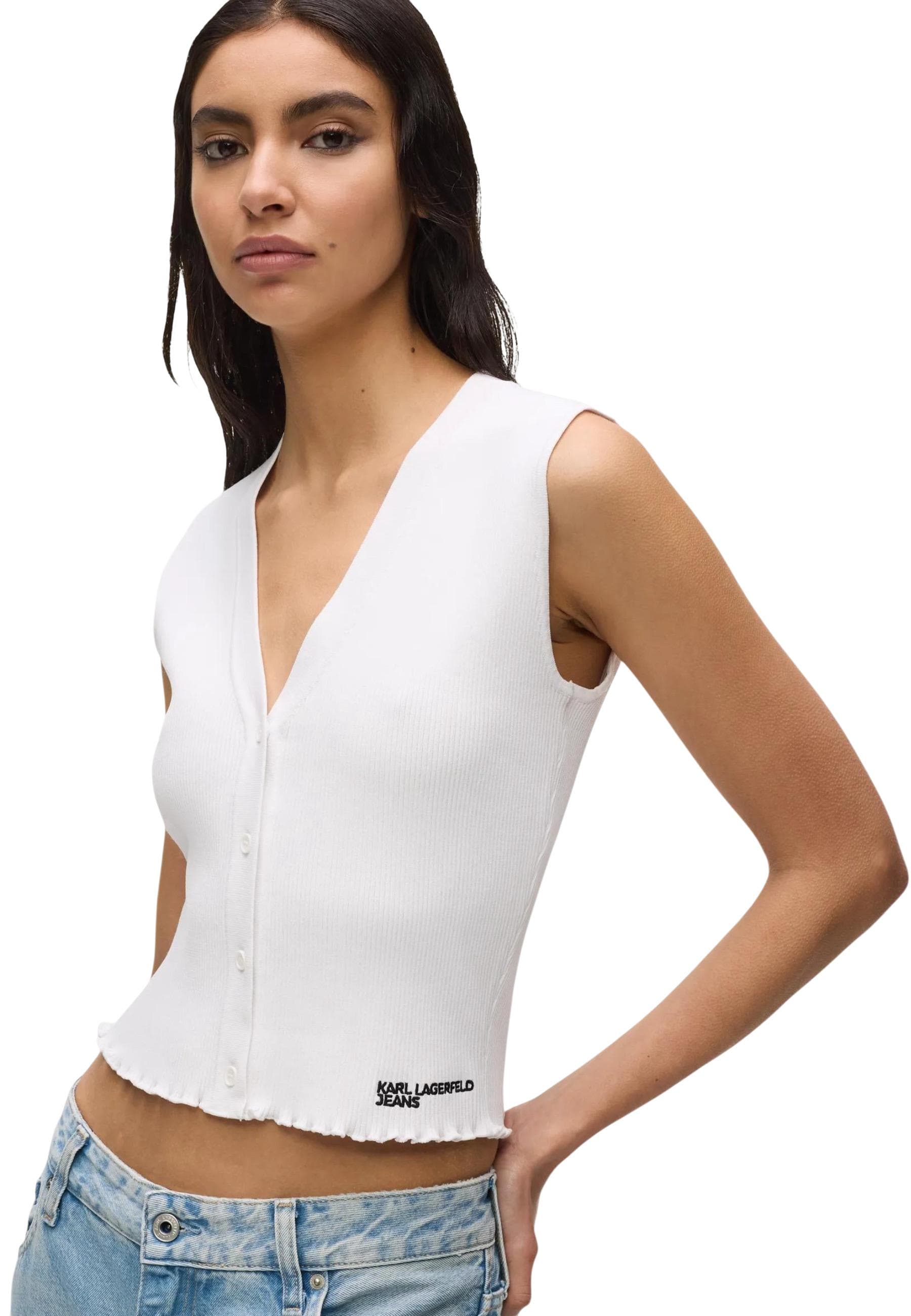Karl Lagerfeld Jeans Canotta Donna - Karl Lagerfeld Jeans