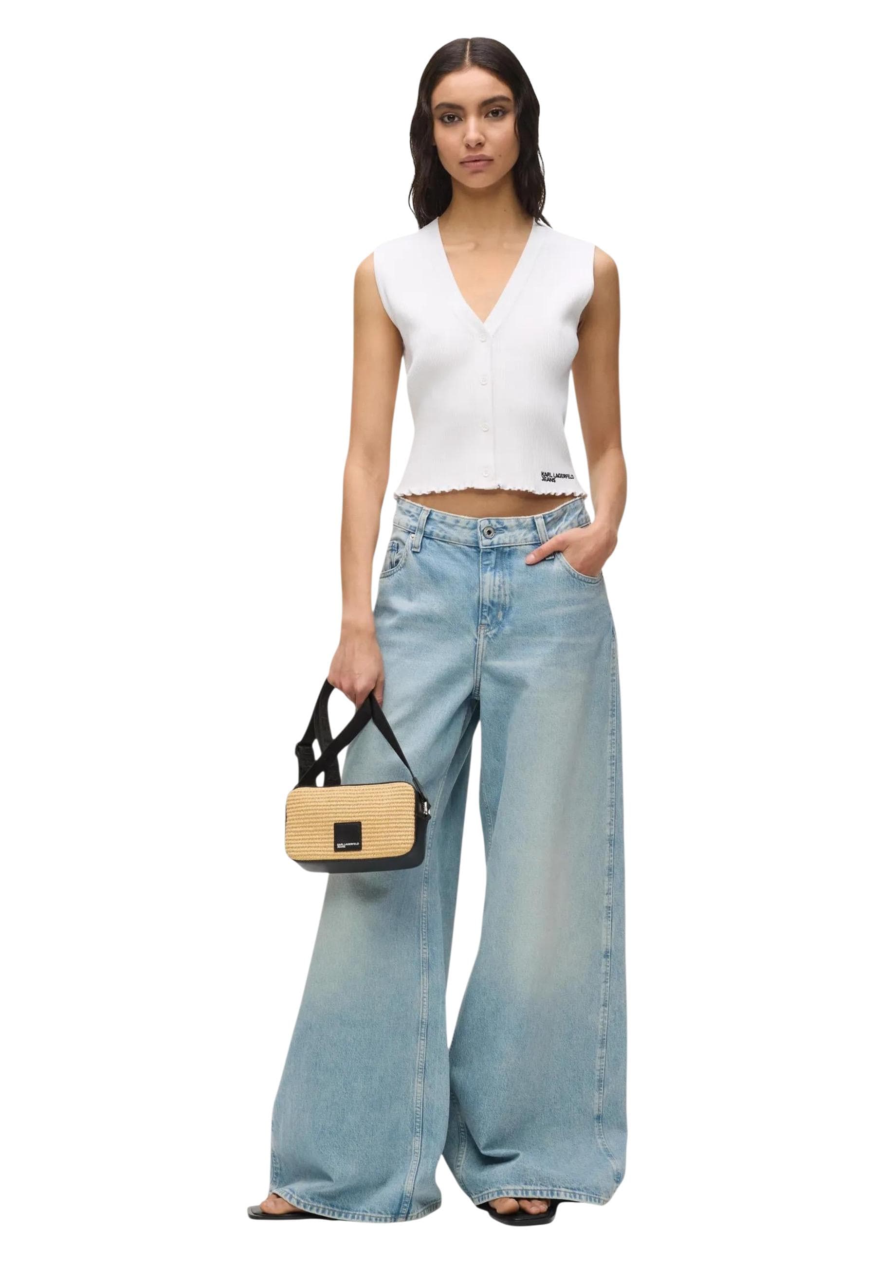 Karl Lagerfeld Jeans Canotta Donna - Karl Lagerfeld Jeans