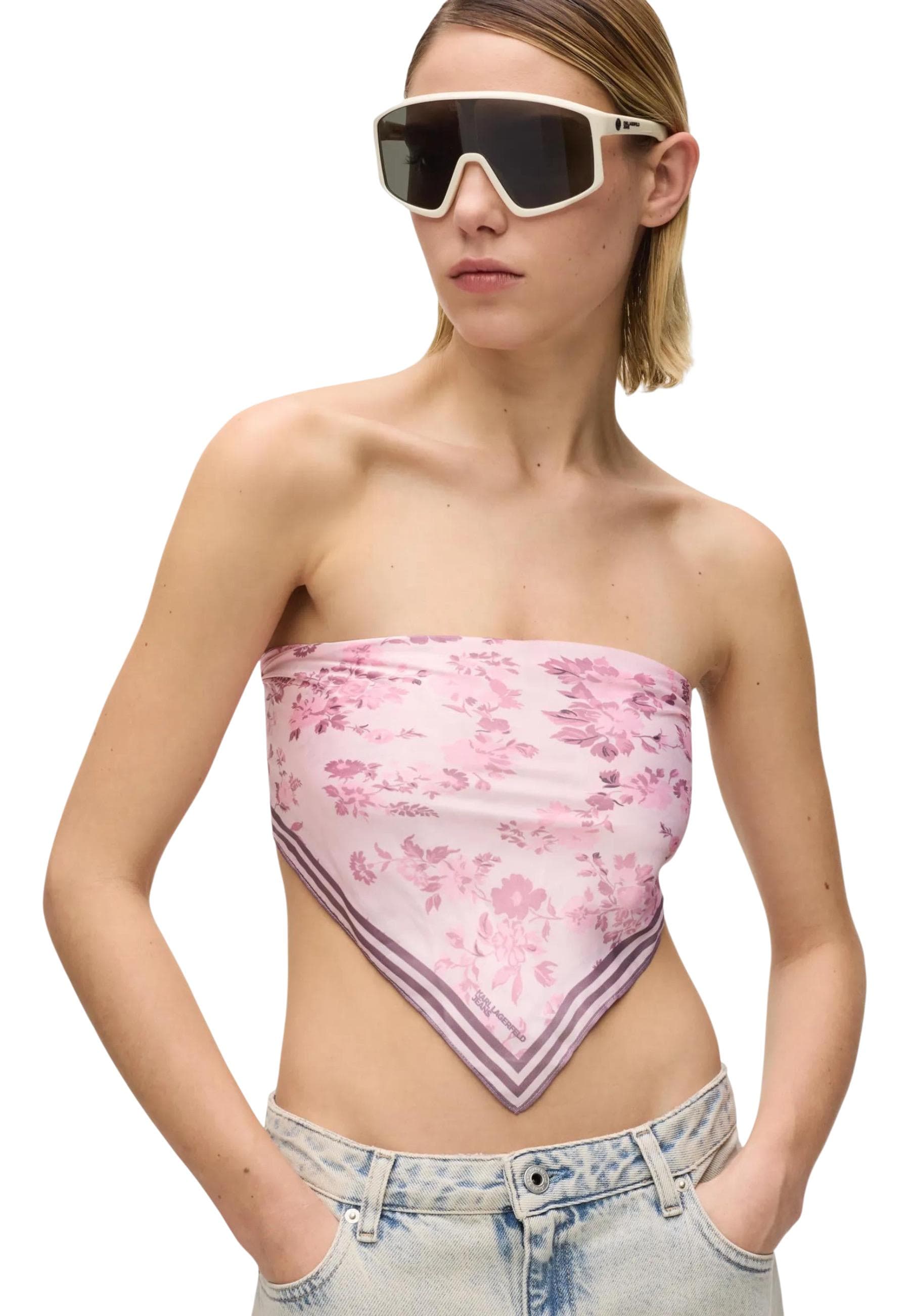 Karl Lagerfeld Jeans Sciarpa Donna - Karl Lagerfeld Jeans