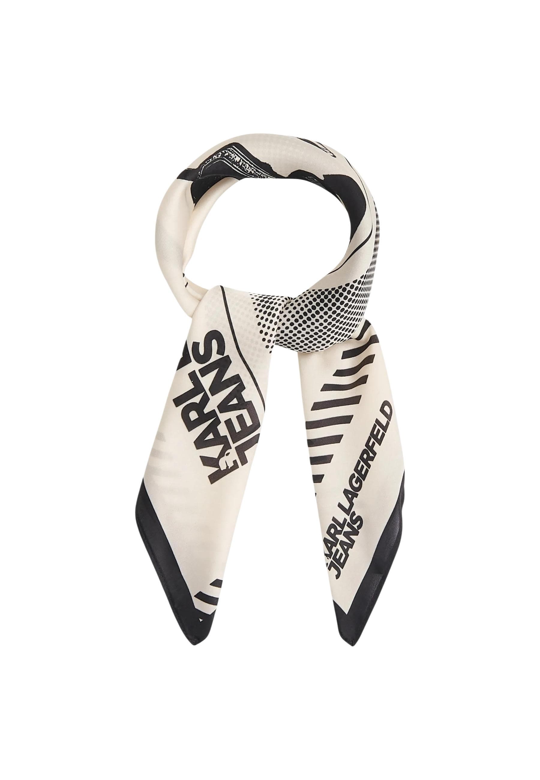 Karl Lagerfeld Jeans Sciarpa Donna - Karl Lagerfeld Jeans