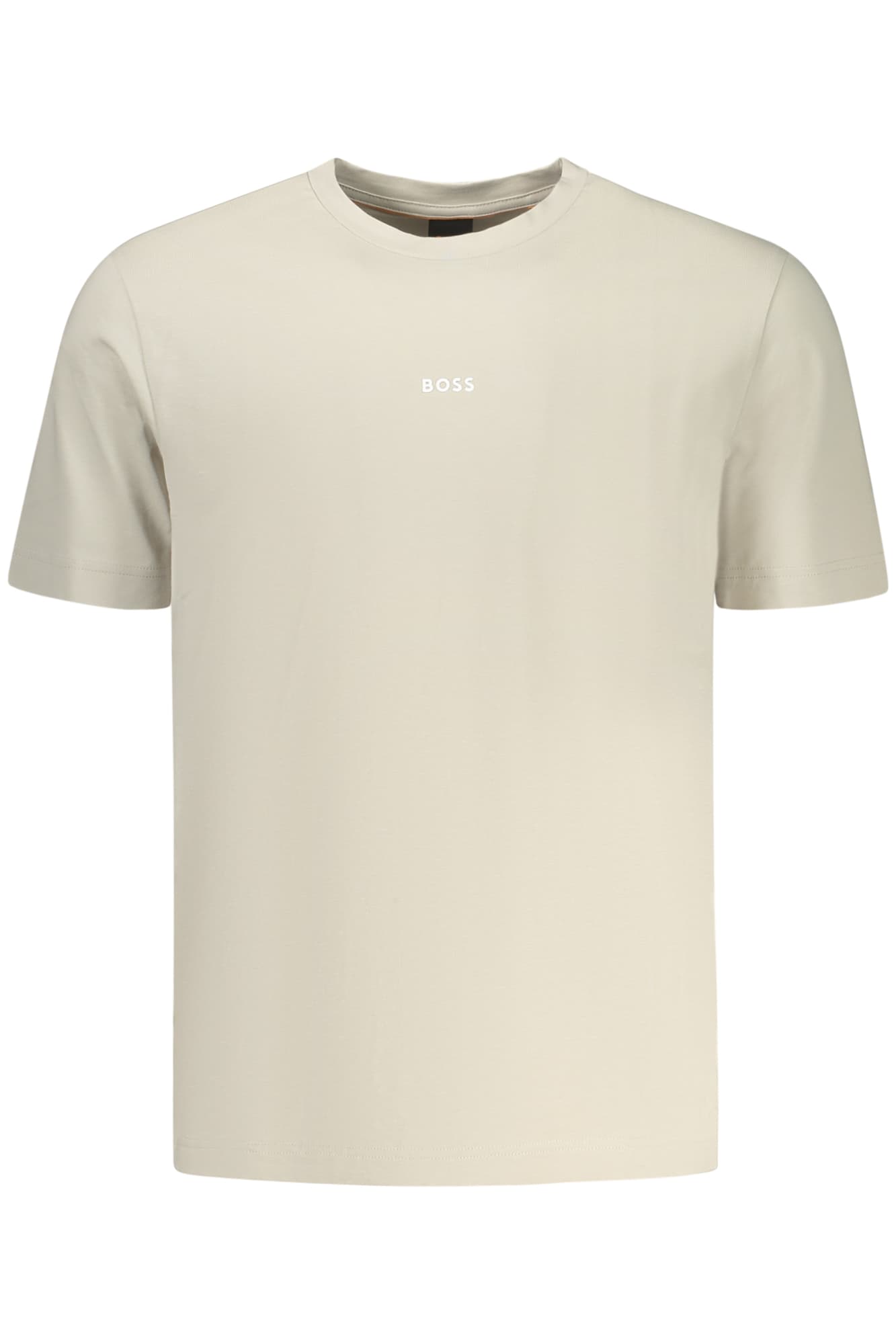 МЪЖКА ТЕНИСКА С КЪС РЪКАВ BOSS, БЕЖОВА - BOSS