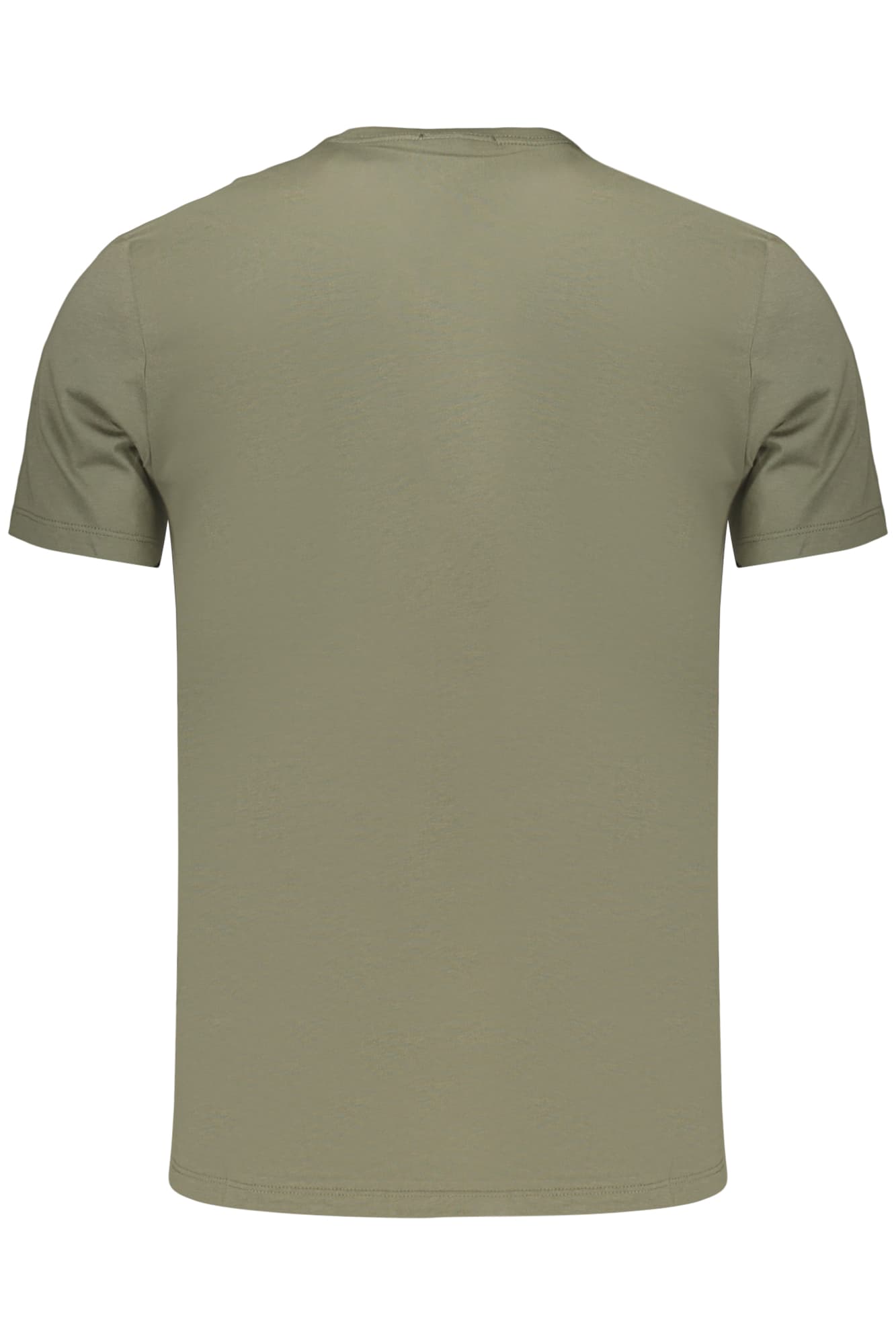 МЪЖКА ТЕНИСКА С КЪС РЪКАВ CALVIN KLEIN, ЗЕЛЕНА - CALVIN KLEIN