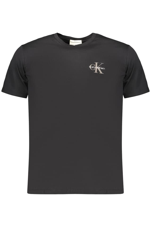 МЪЖКА ТЕНИСКА С КЪС РЪКАВ CALVIN KLEIN, ЧЕРНА