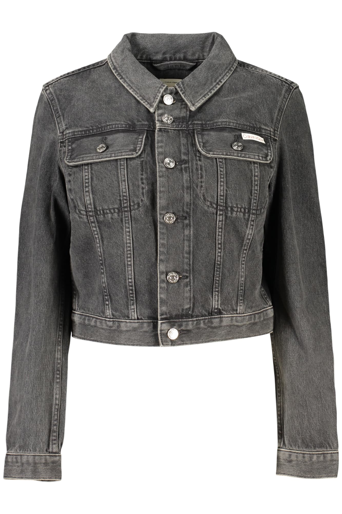 ДАМСКО ЧЕРНО ДЪНКОВО ЯКЕ CALVIN KLEIN - CALVIN KLEIN