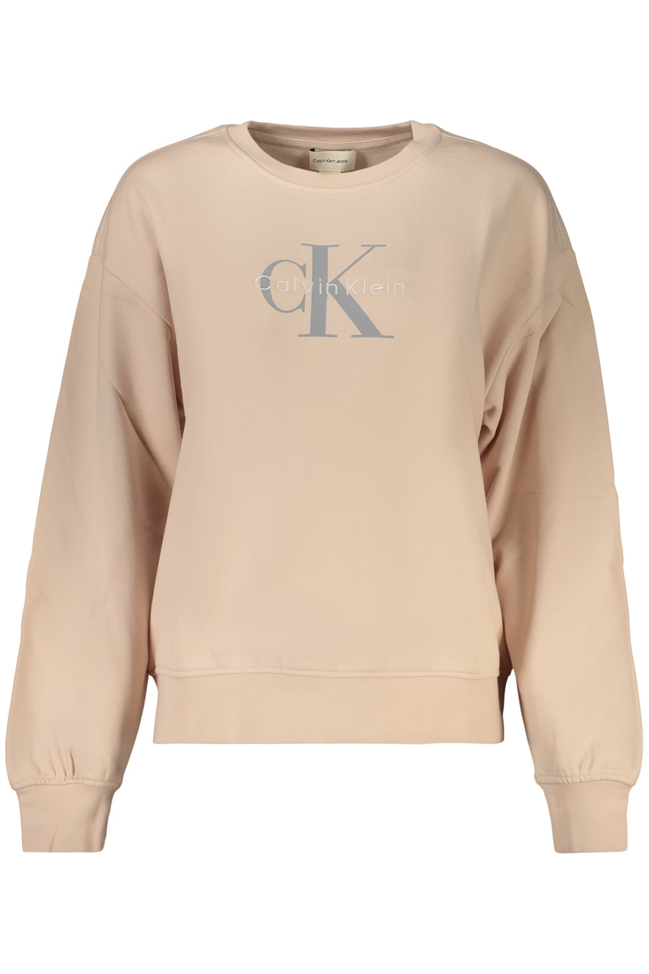 ДАМСКИ РОЗОВ СУИТШЪРТ С ЦИП CALVIN KLEIN - CALVIN KLEIN