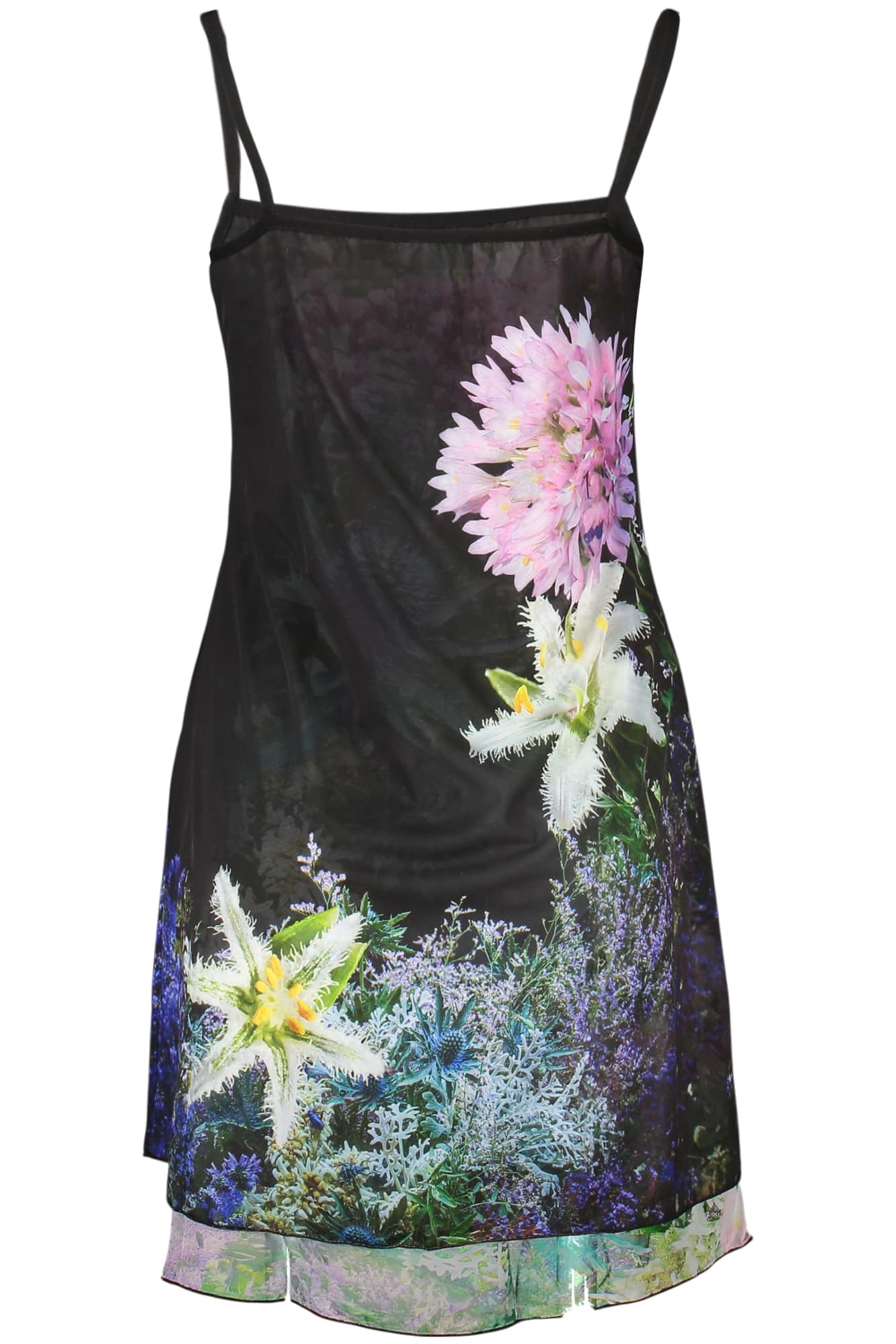 Къса черна рокля за жени DESIGUAL - DESIGUAL