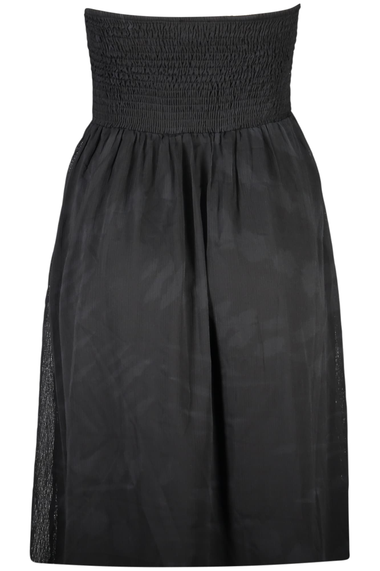 Дълга черна рокля за жени DESIGUAL - DESIGUAL