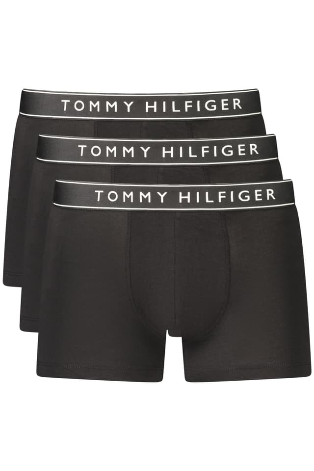 Мъжки черен боксер TOMMY HILFIGER