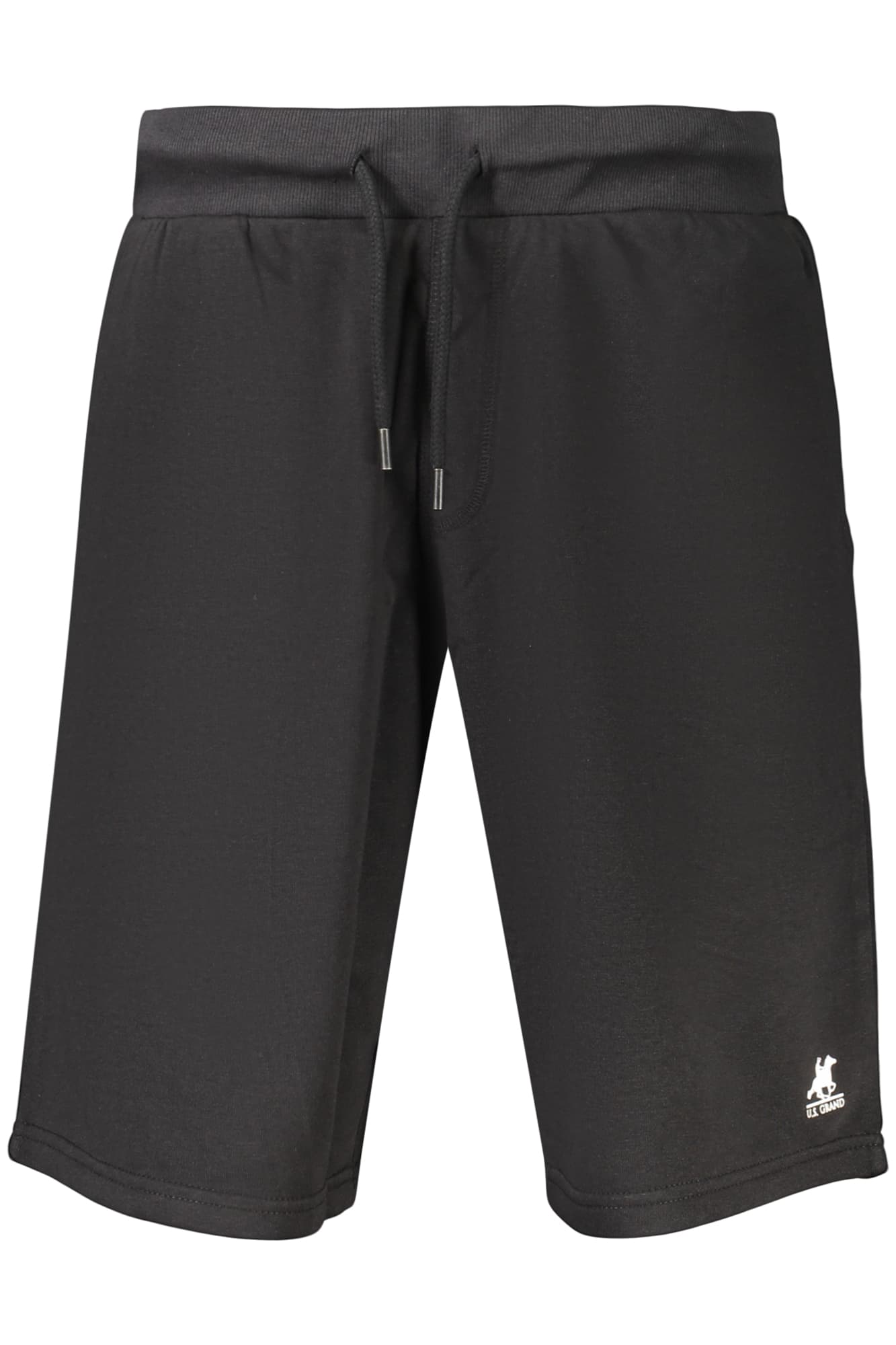 Мъжки къси черни спортни панталони US GRAND - U.S. GRAND
