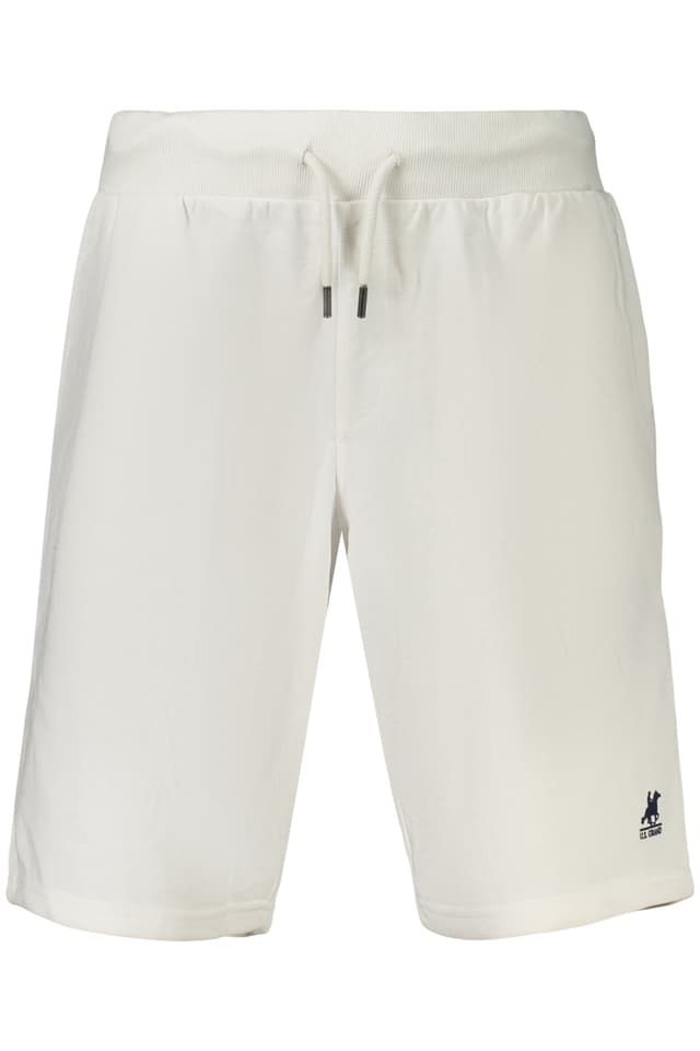 Мъжки бели къси спортни панталони US GRAND