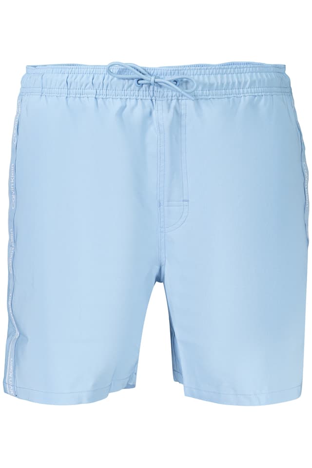 Мъжки бански костюм CALVIN KLEIN с сив долнище