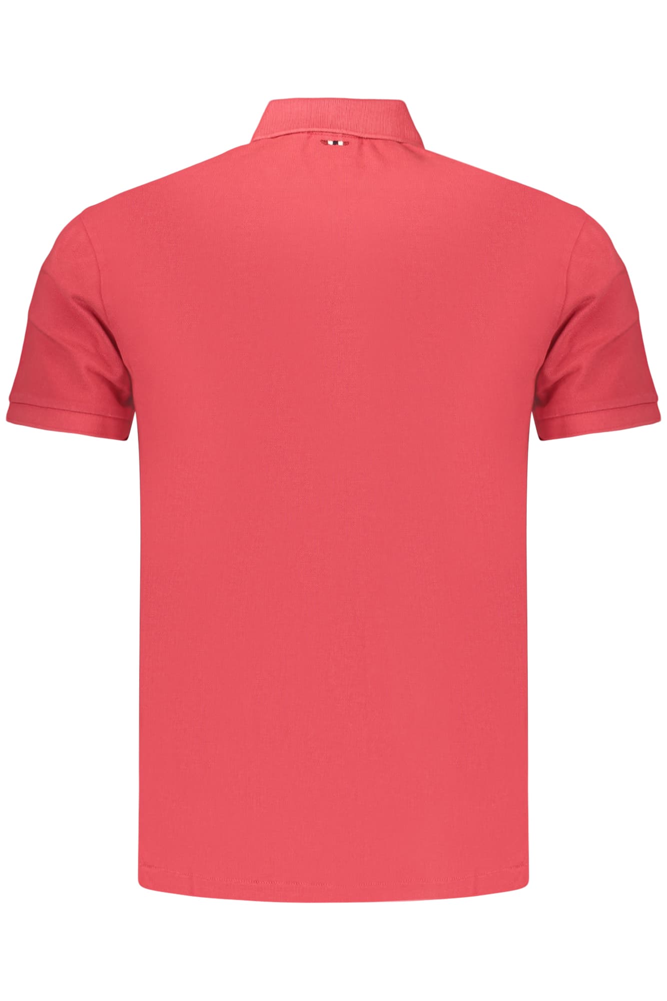 МЪЖКА ПОЛО БЛИЗА С КЪС РЪКАВ NAPAPIJRI, ЧЕРВЕНА - NAPAPIJRI