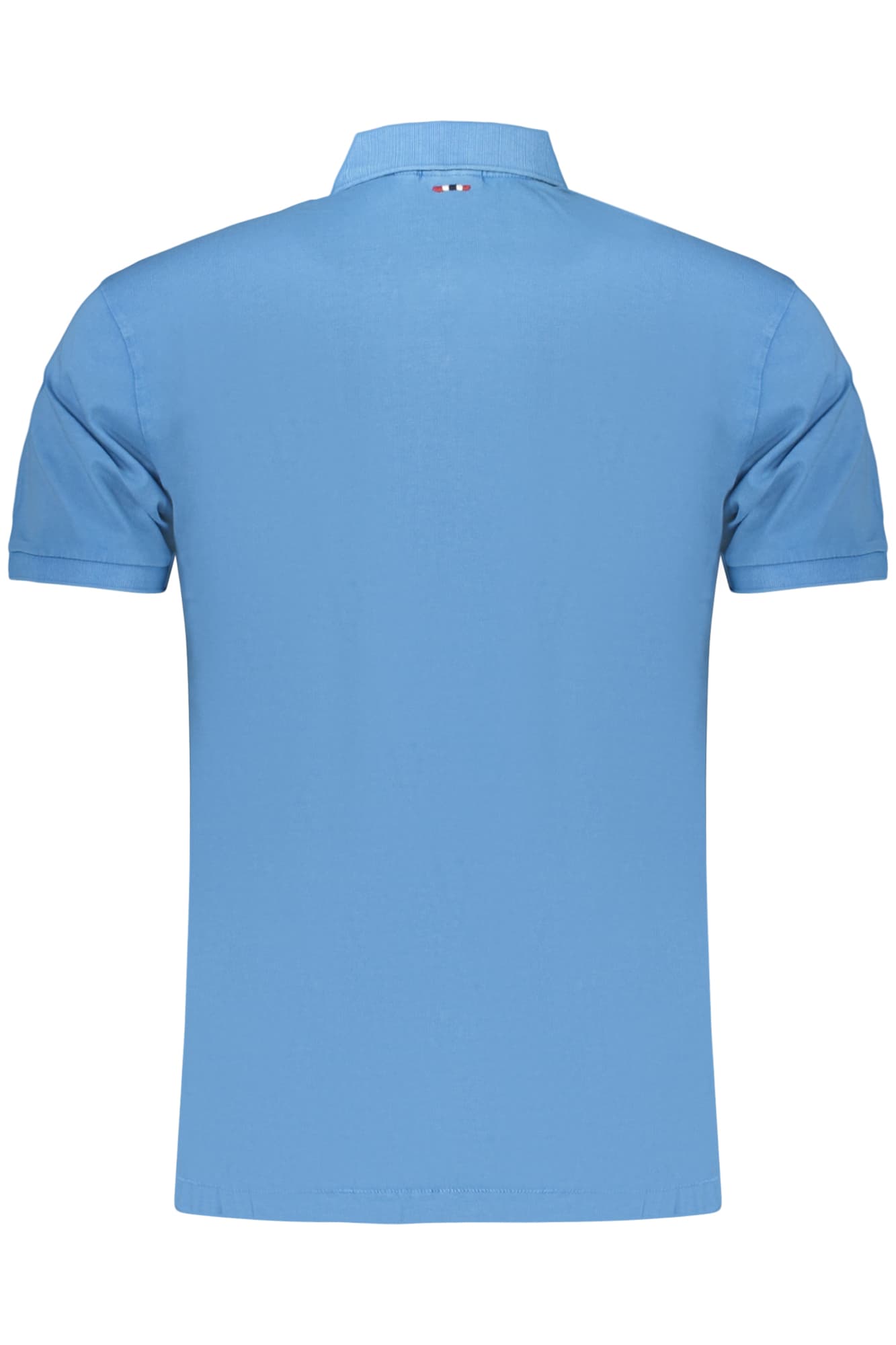 МЪЖКА ПОЛО БЛИЗА С КЪС РЪКАВ NAPAPIJRI, СИНЯ - NAPAPIJRI