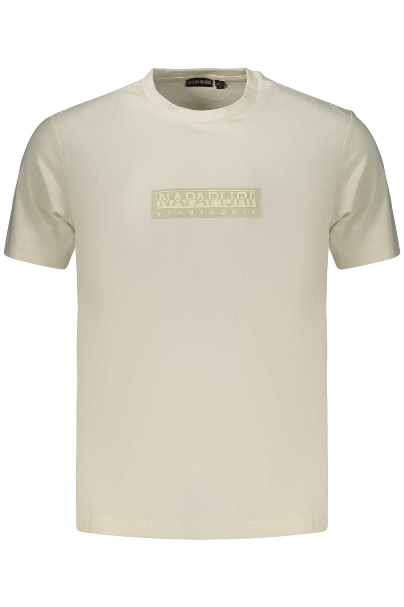 МЪЖКА ТЕНИСКА С КЪС РЪКАВ NAPAPIJRI, БЯЛА - NAPAPIJRI