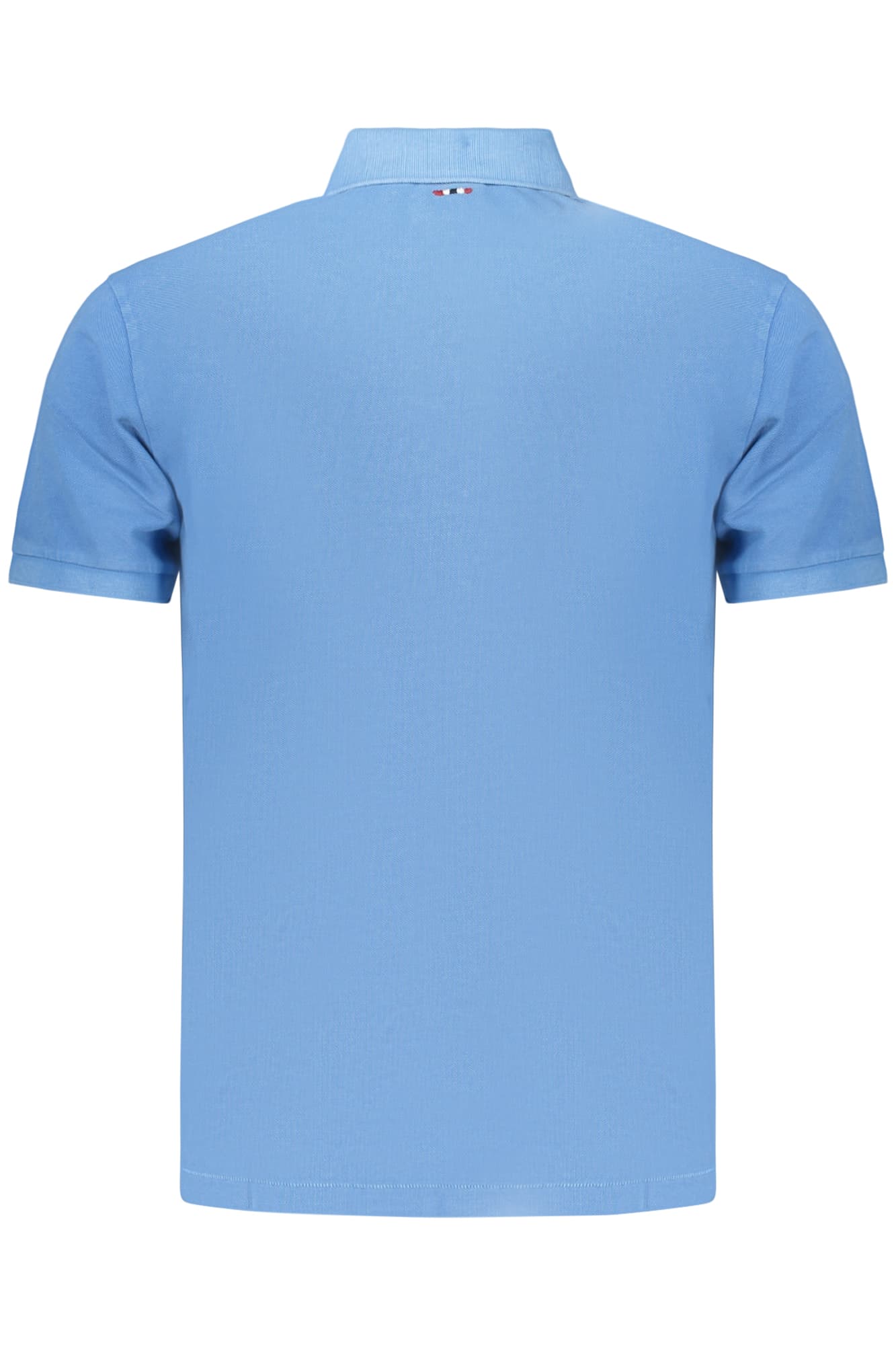 МЪЖКА ПОЛО БЛИЗА С КЪС РЪКАВ NAPAPIJRI, СИНЯ - NAPAPIJRI