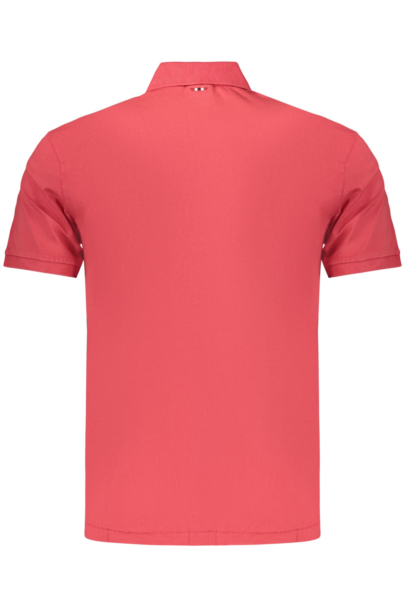 МЪЖКА ПОЛО БЛИЗА С КЪС РЪКАВ NAPAPIJRI, ЧЕРВЕНА - NAPAPIJRI