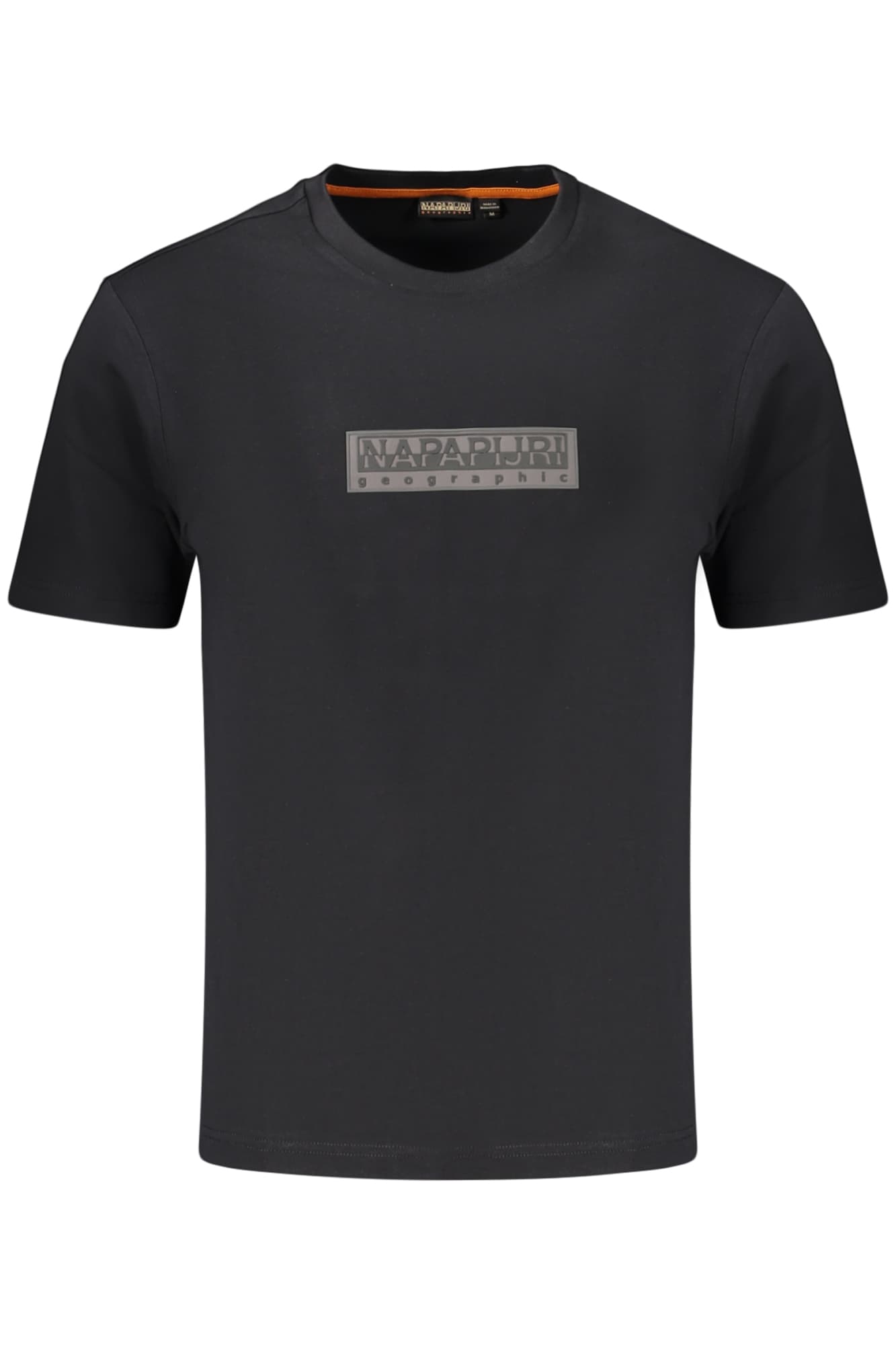 МЪЖКА ТЕНИСКА С КЪС РЪКАВ NAPAPIJRI, ЧЕРНА - NAPAPIJRI