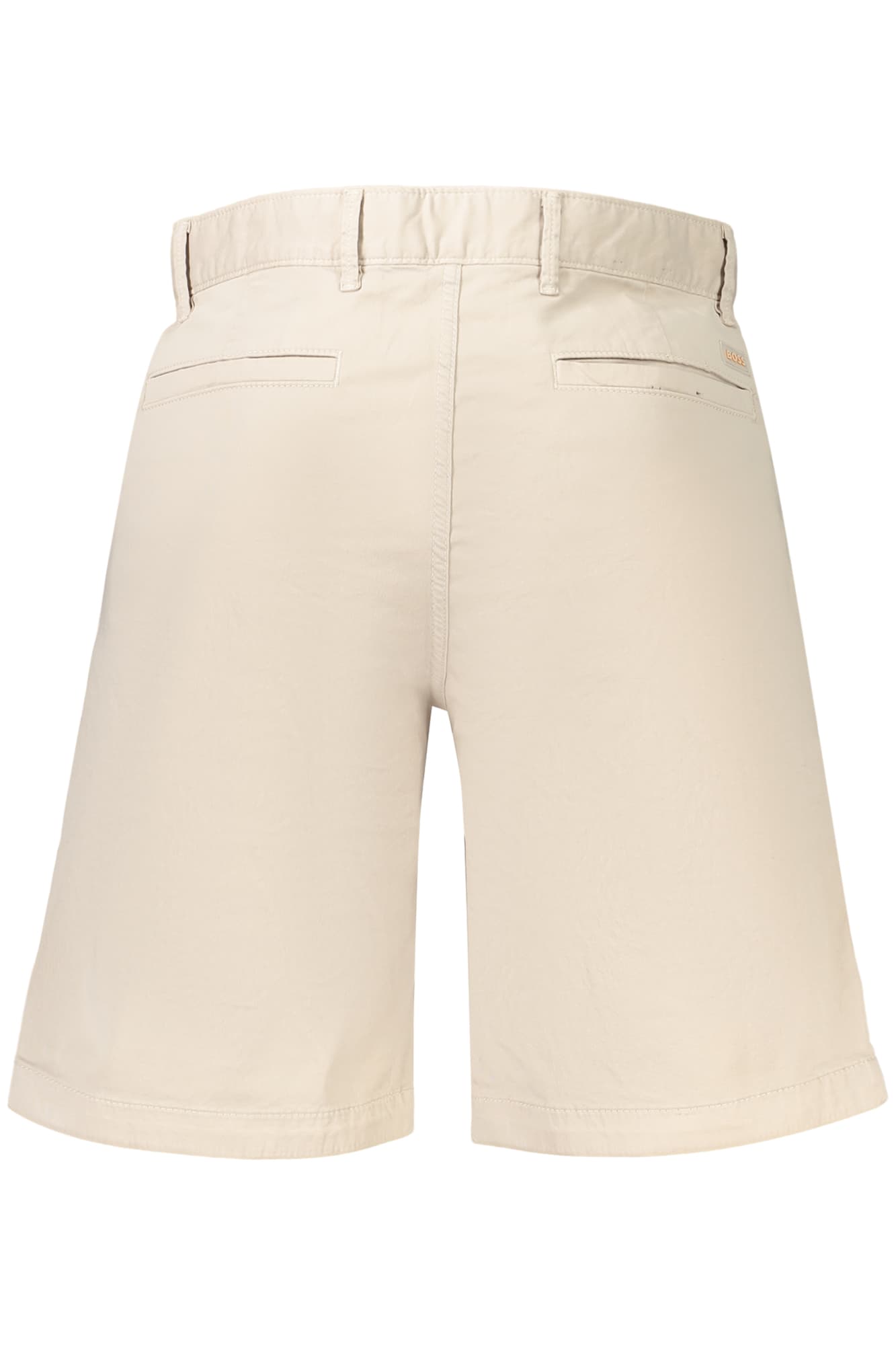 Мъжки бежови бермудски шорти BOSS - BOSS